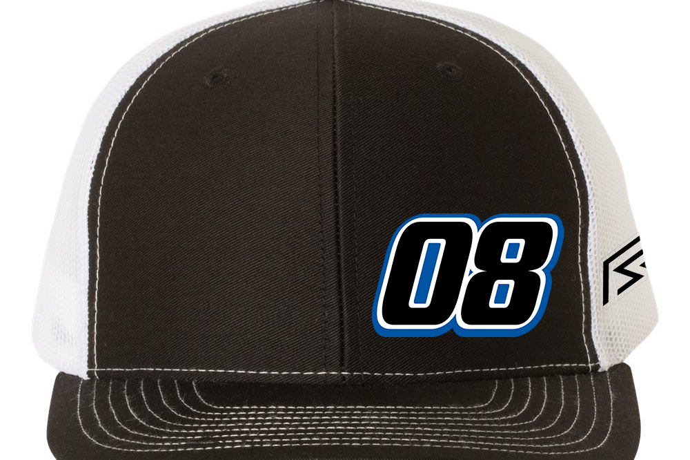 Deac McCaskill Richardson Trucker Hat Black Acid Apparel