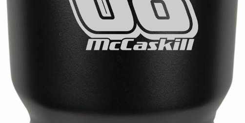 Deac McCaskill Tumblers Black Acid Apparel