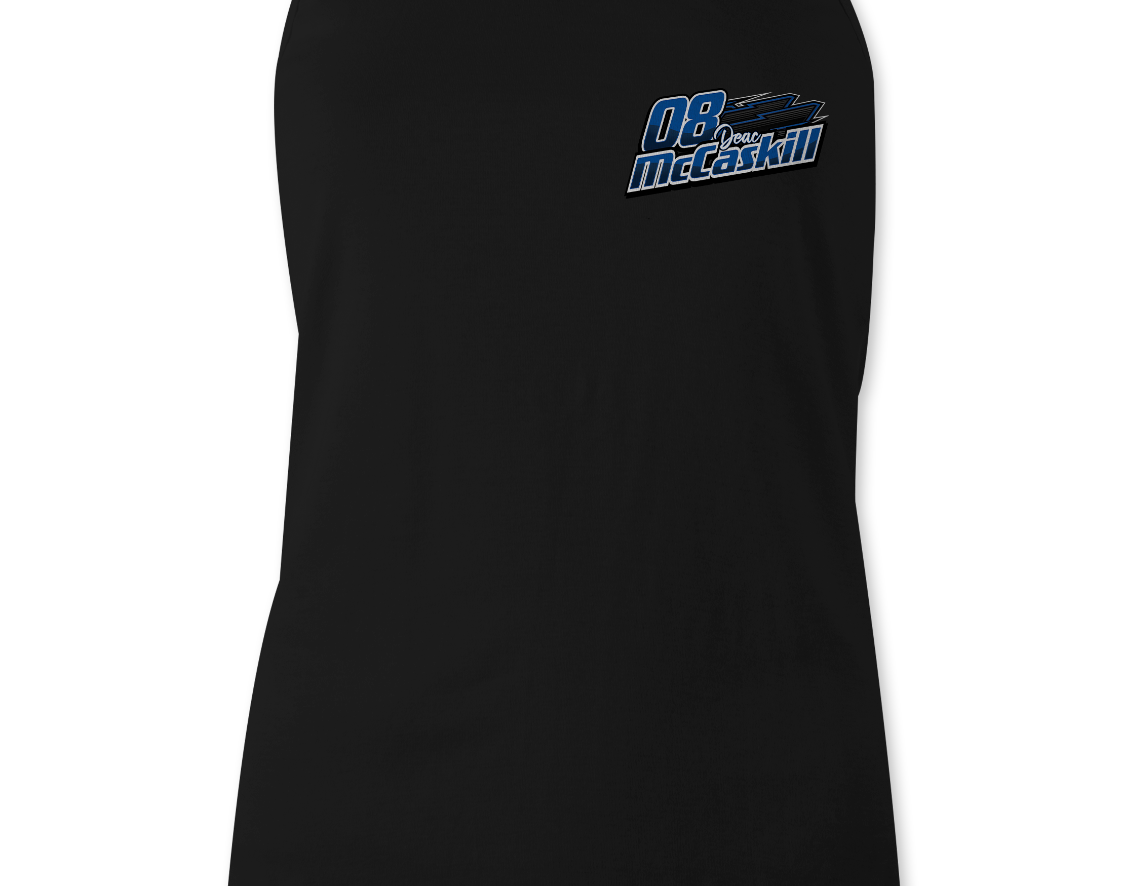 Deac McCaskill Tank Tops Black Acid Apparel