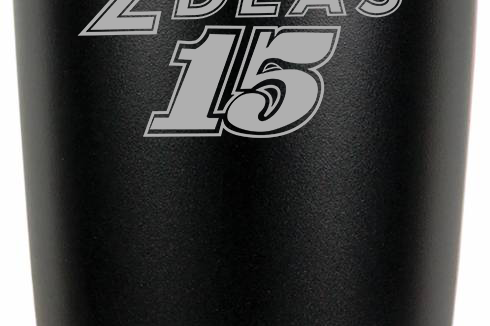 Zachary Deas Tumblers Black Acid Apparel