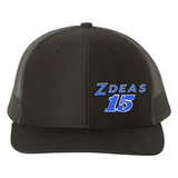 Zachary Deas Hats Black Acid Apparel