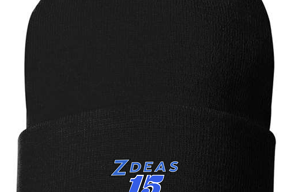 Zachary Deas Beanies Black Acid Apparel