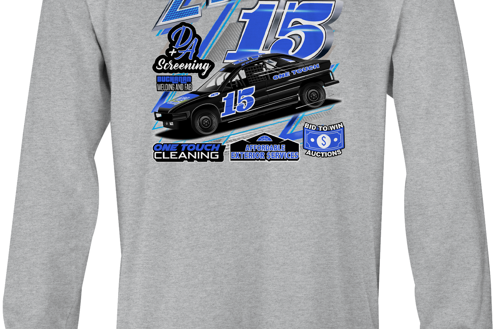 Zachary Deas Long Sleeves Black Acid Apparel