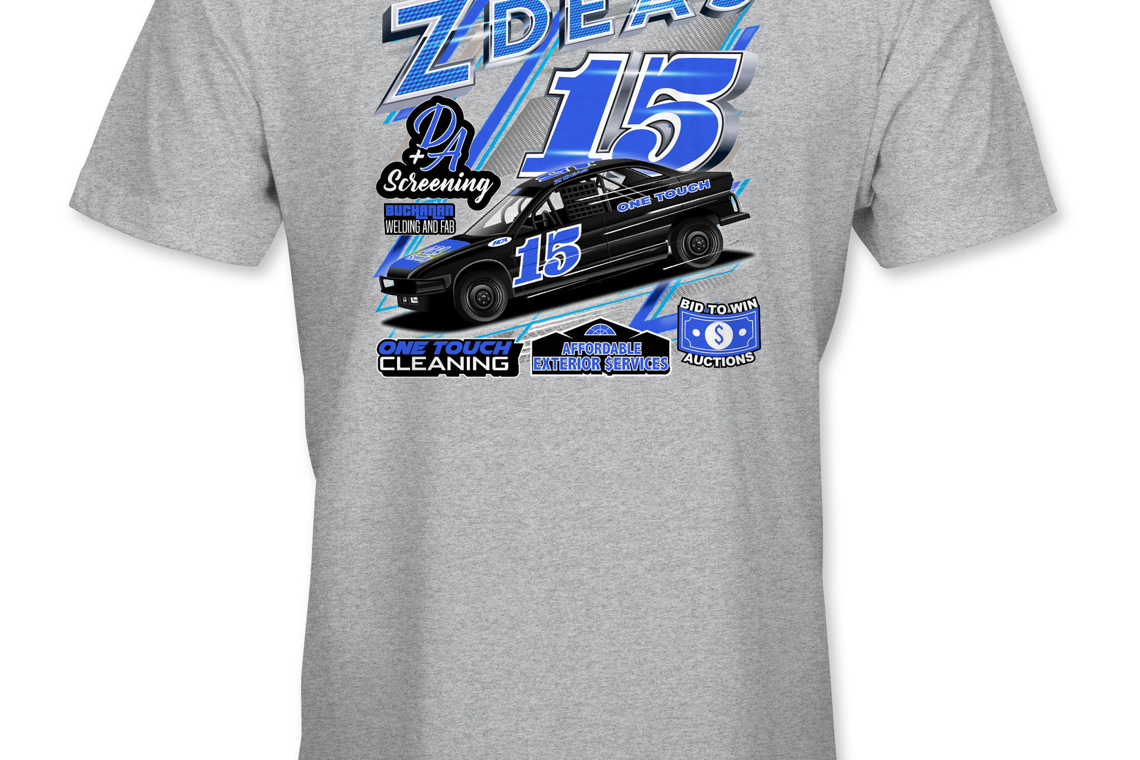 Zachary Deas T-Shirts Black Acid Apparel