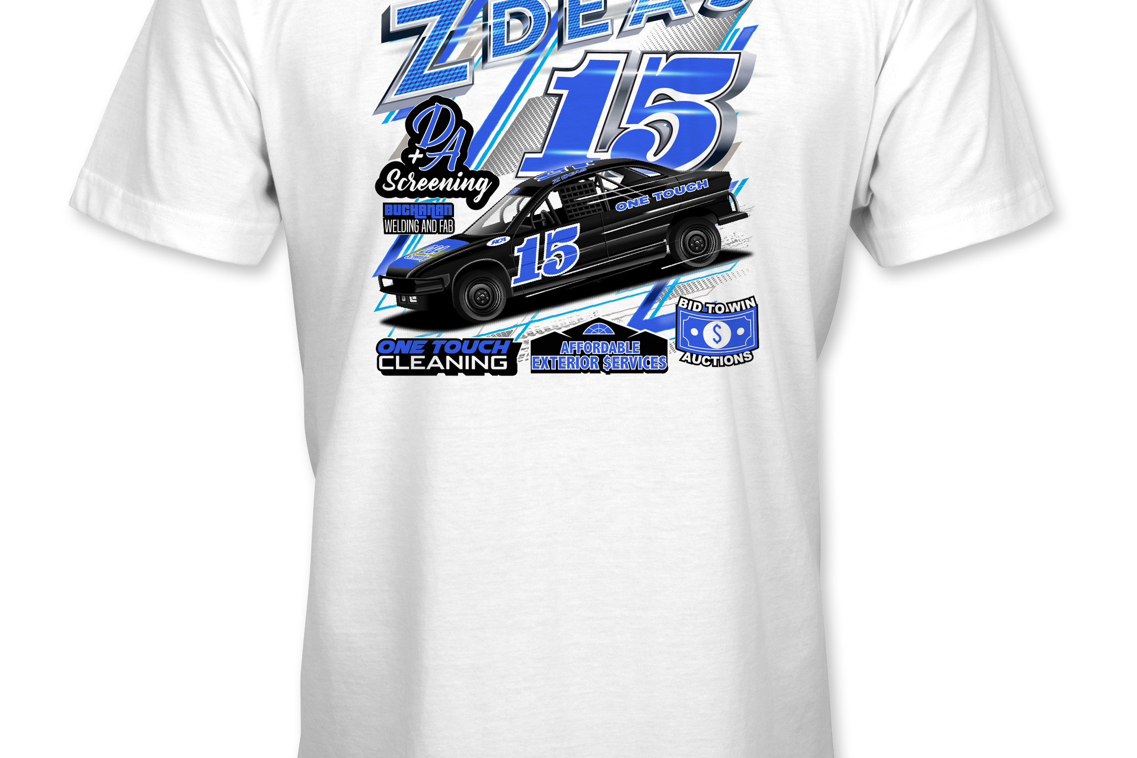 Zachary Deas T-Shirts Black Acid Apparel