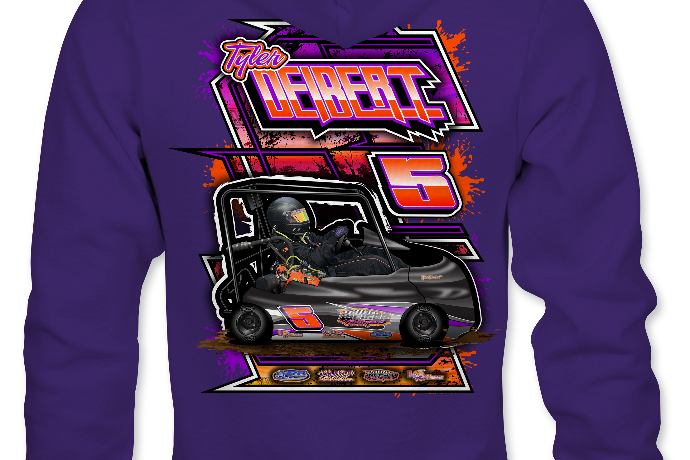 Deibert Racing 2025 Hoodies