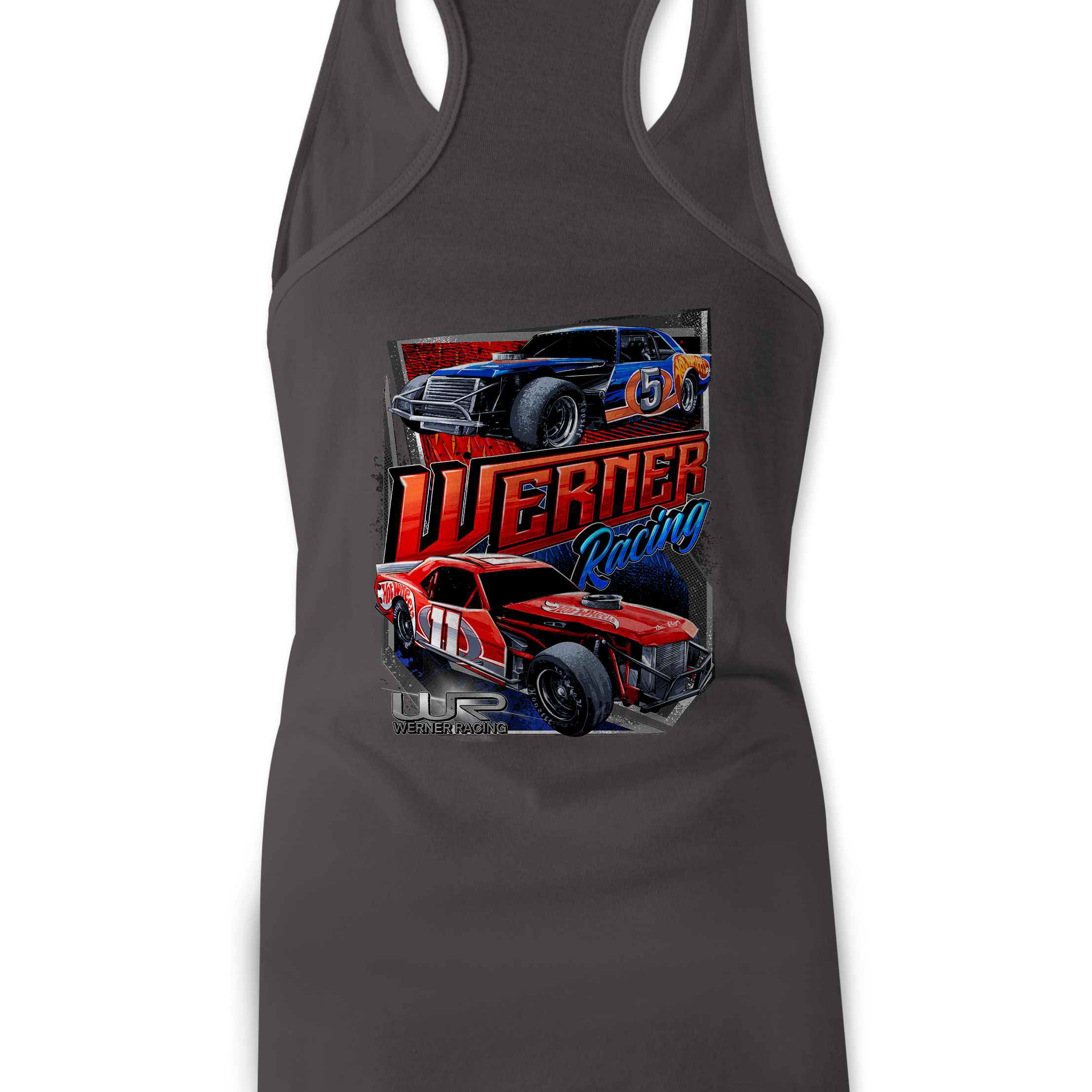 Werner Racing #5 and #11 Tank Tops Black Acid Apparel