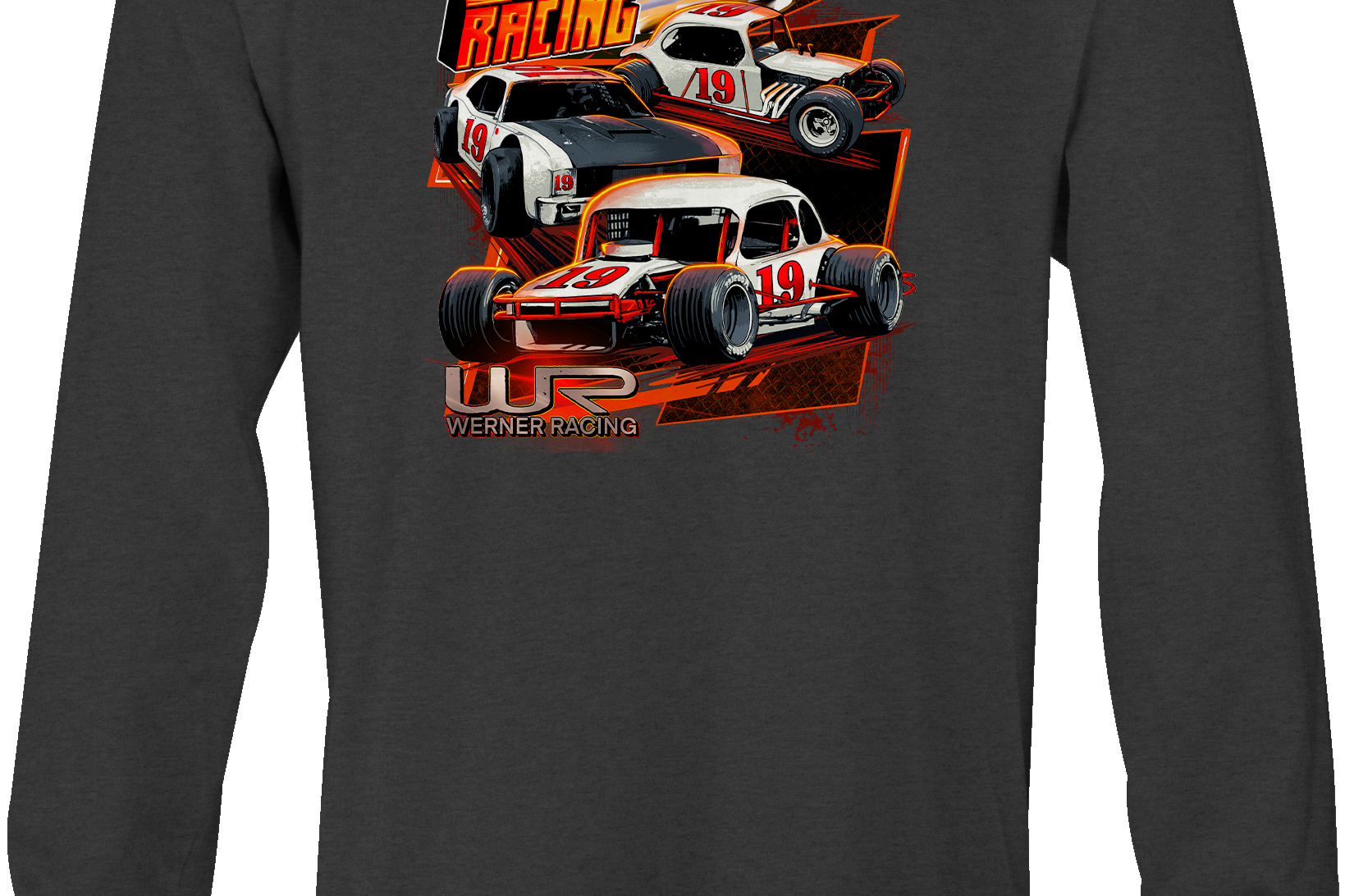 Werner Racing #19 Long Sleeves Black Acid Apparel