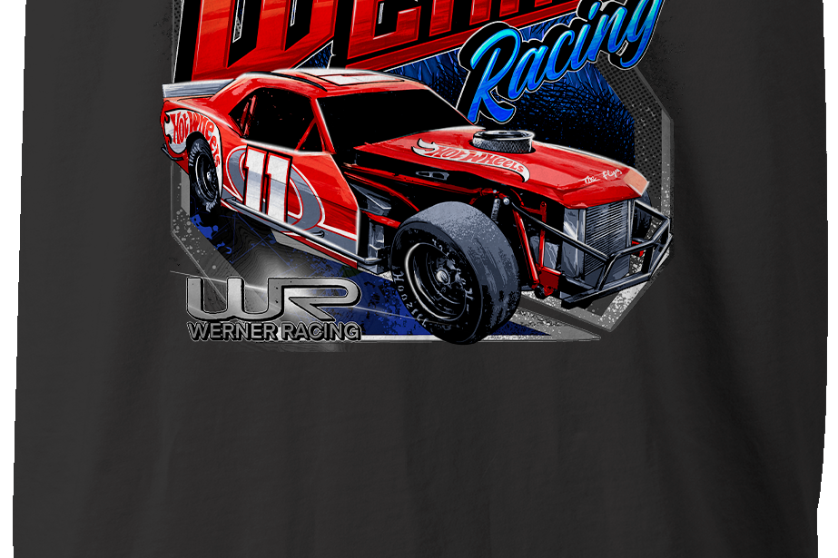 Werner Racing #5 and #11 Tank Tops Black Acid Apparel