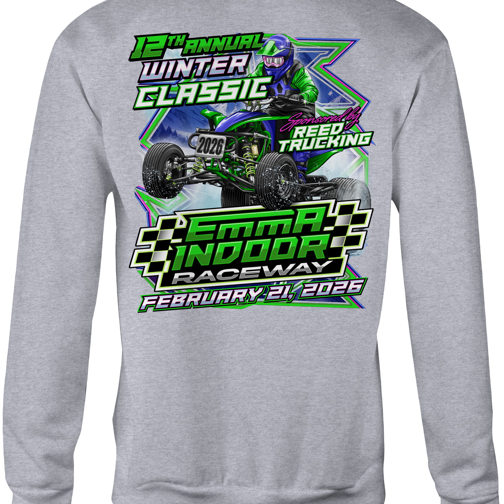 Emma Indoor Raceway 2026 12th Annual Winter Classic Sweatsshirts