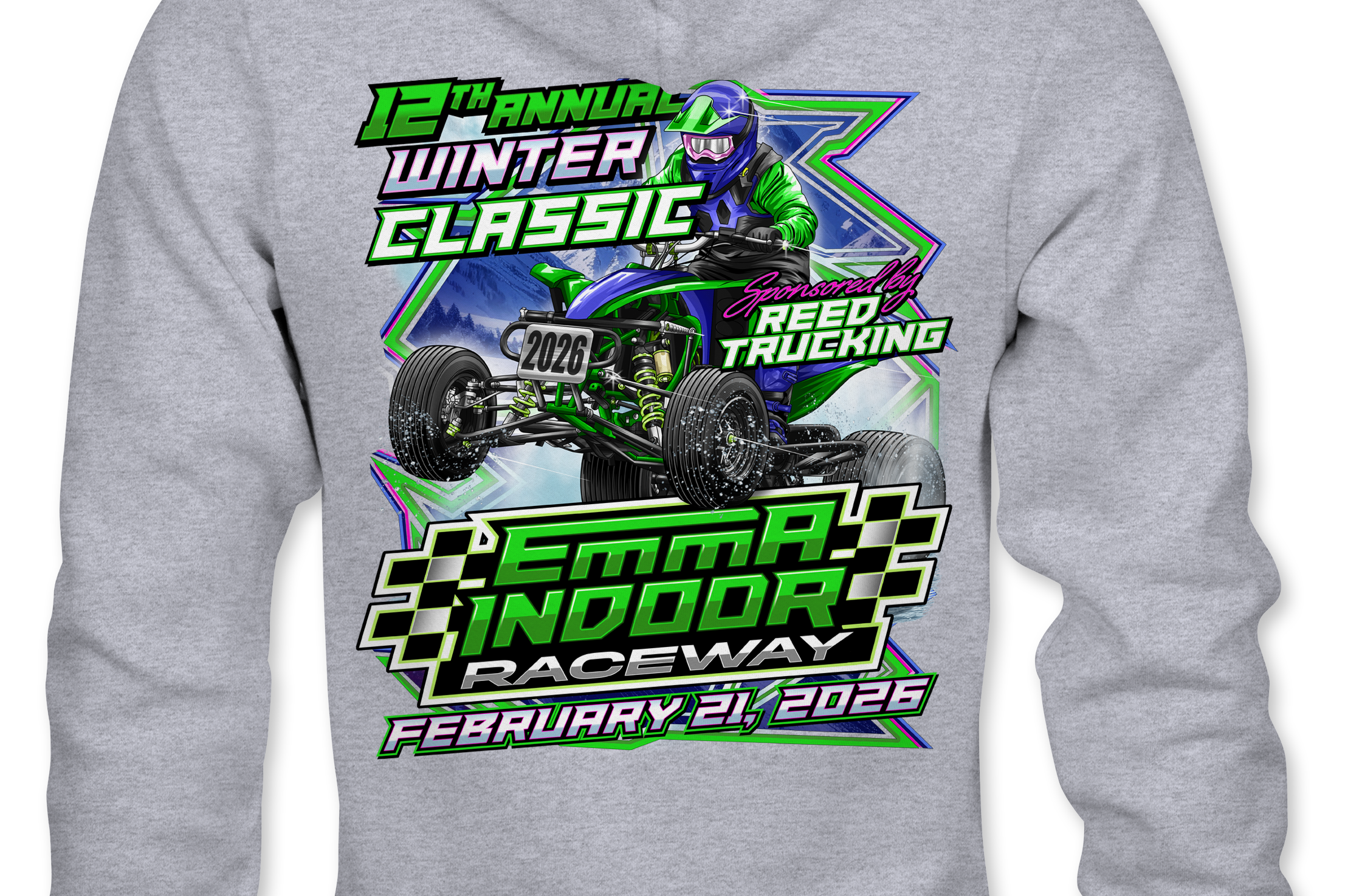 Emma Indoor Raceway 2026 12th Annual Winter Classic Hoodies