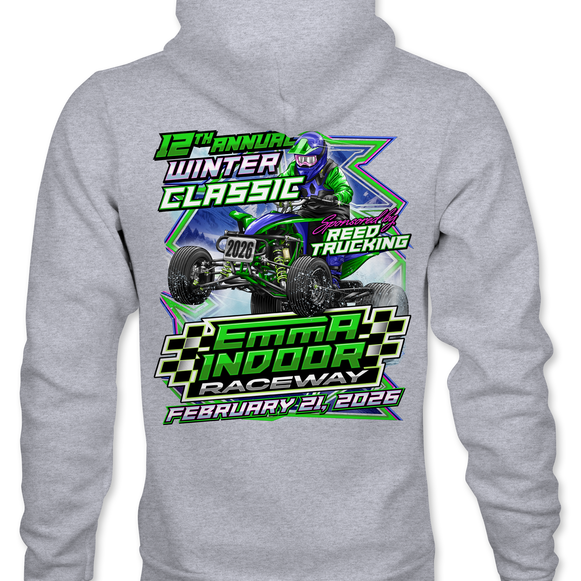 Emma Indoor Raceway 2026 12th Annual Winter Classic Hoodies