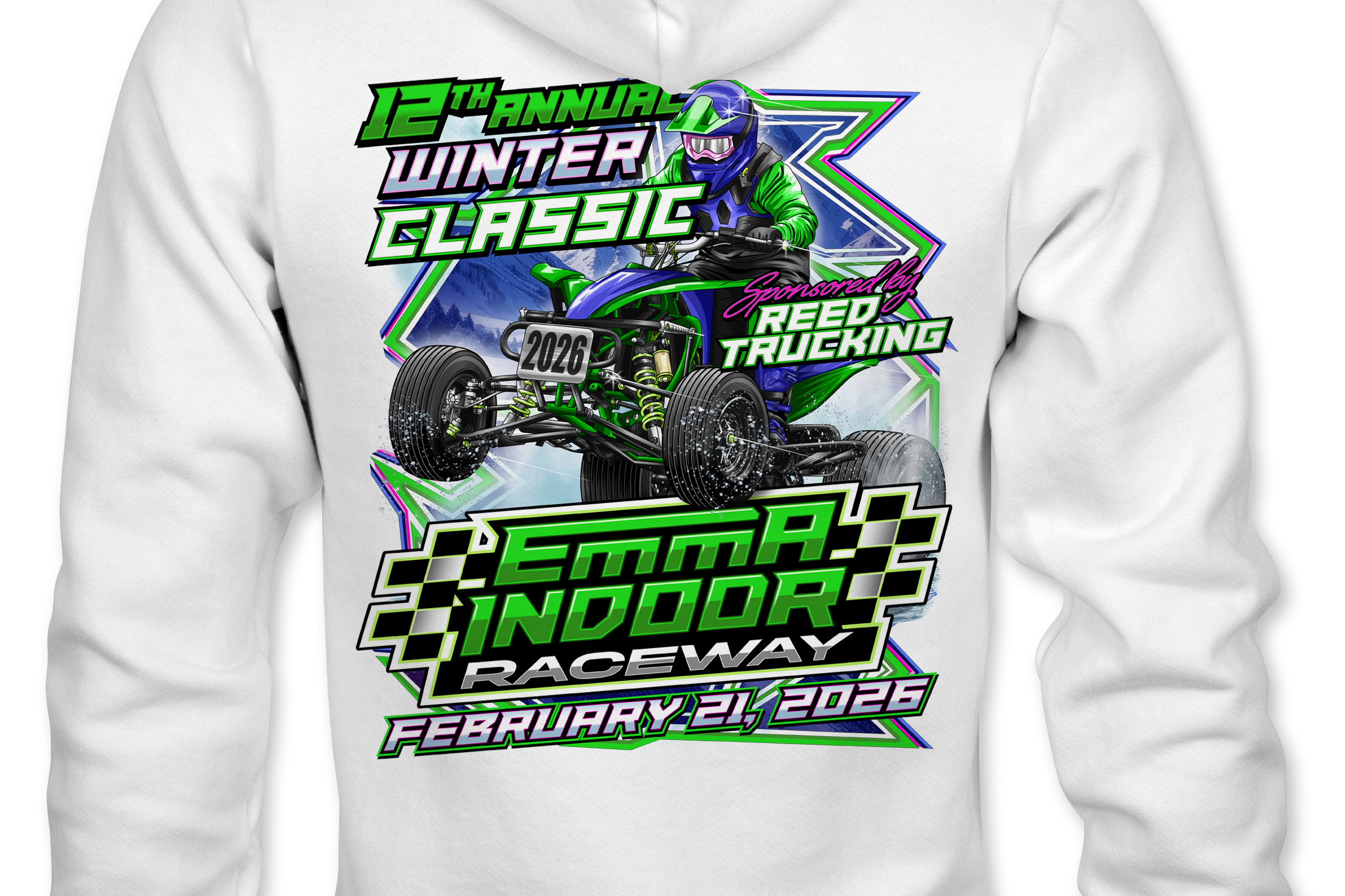 Emma Indoor Raceway 2026 12th Annual Winter Classic Hoodies