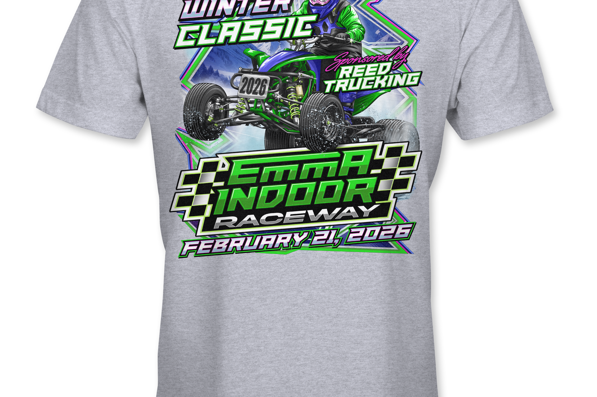 Emma Indoor Raceway 2026 12th Annual Winter Classic T-Shirts
