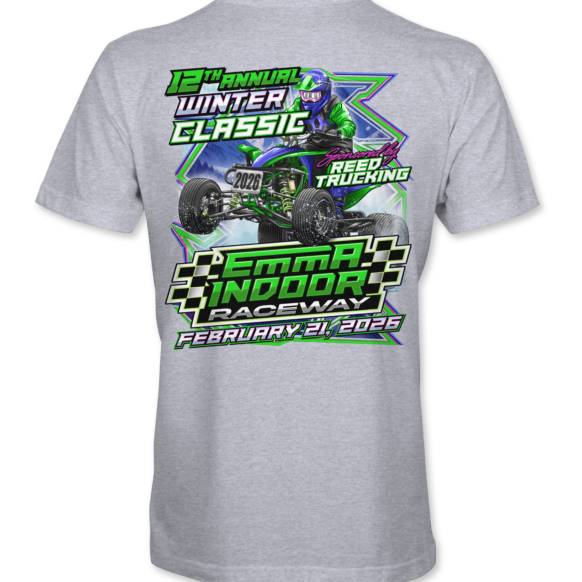 Emma Indoor Raceway 2026 12th Annual Winter Classic T-Shirts