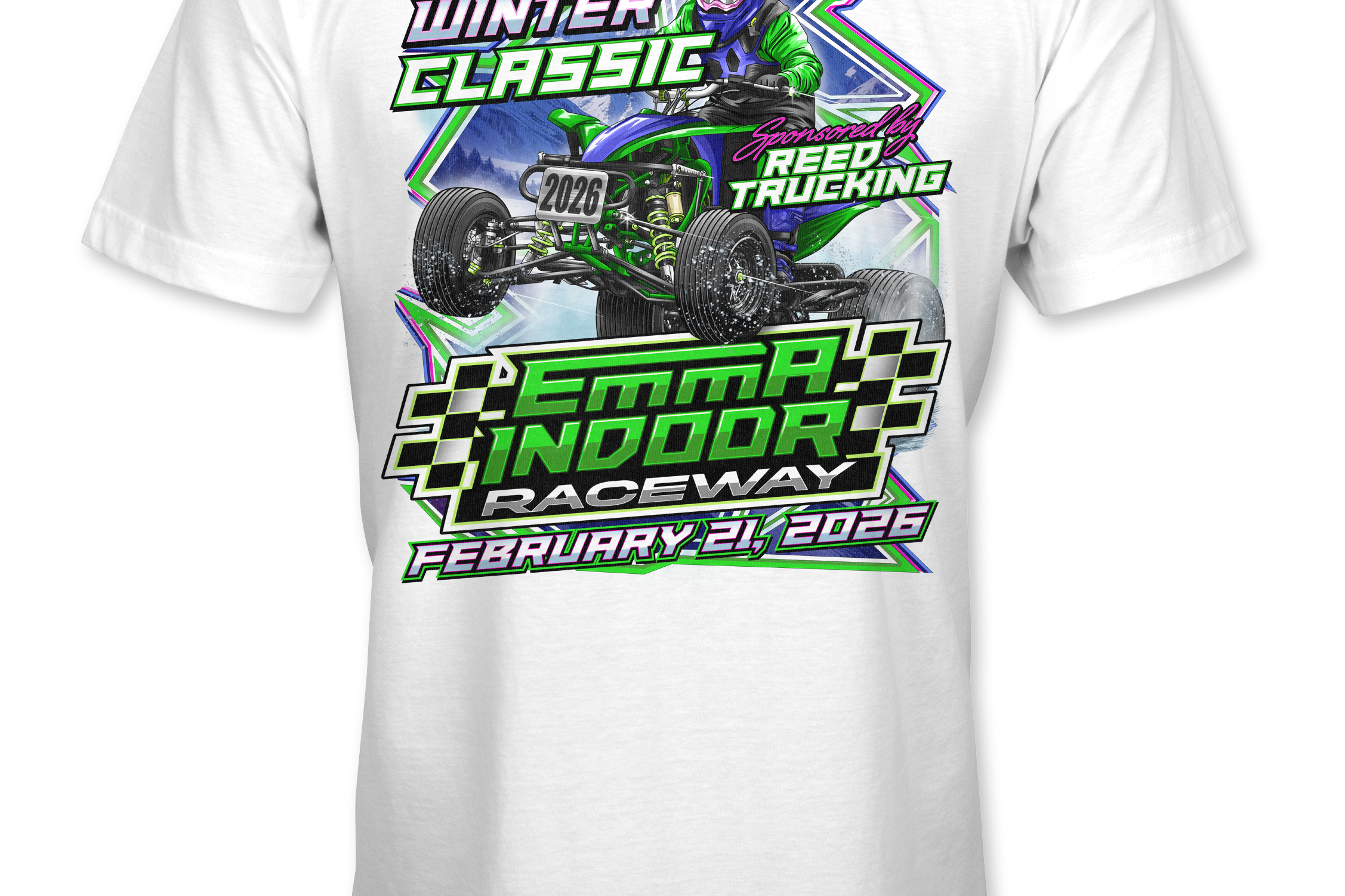 Emma Indoor Raceway 2026 12th Annual Winter Classic T-Shirts