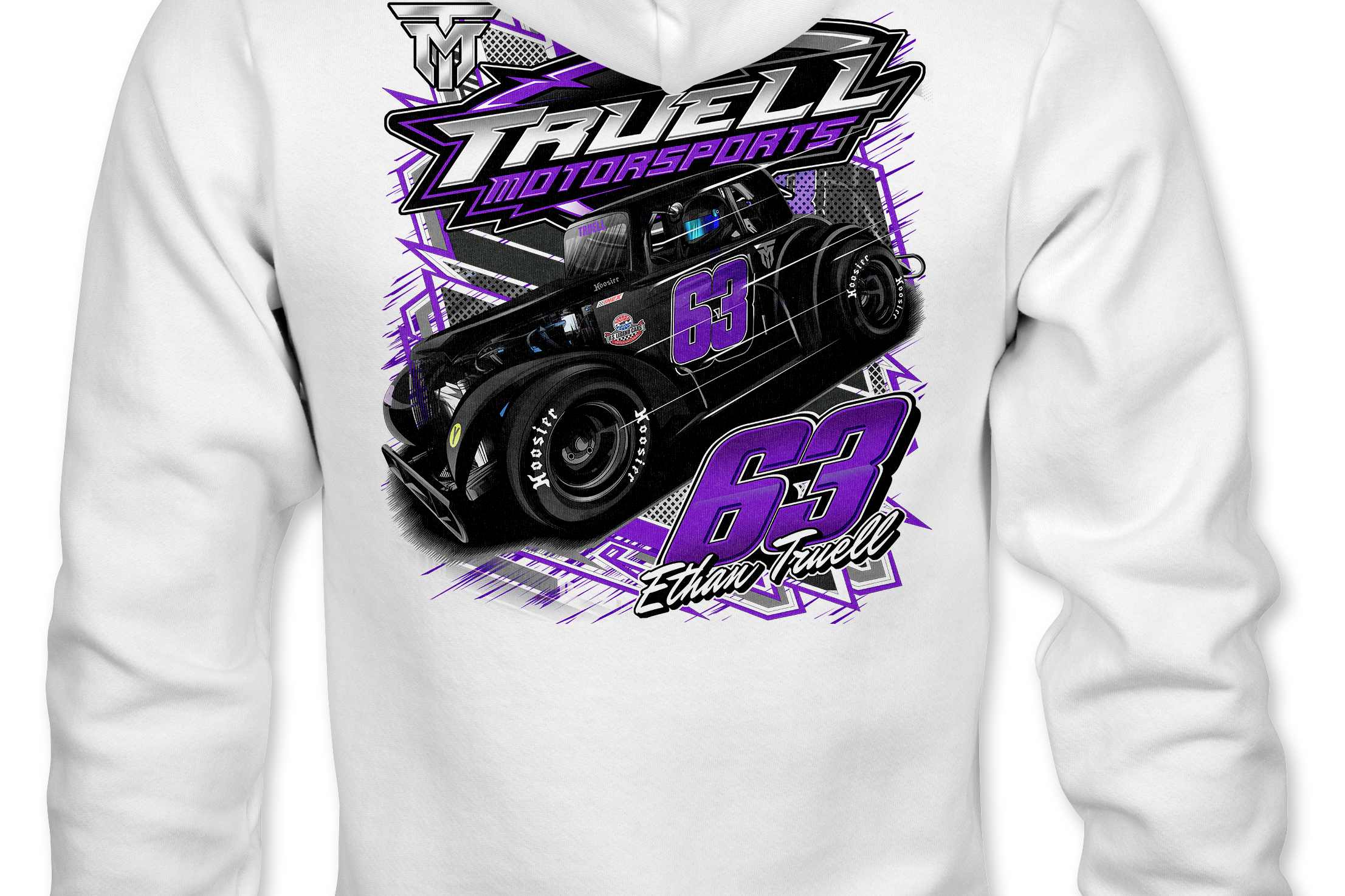 Ethan Truell Hoodies Black Acid Apparel