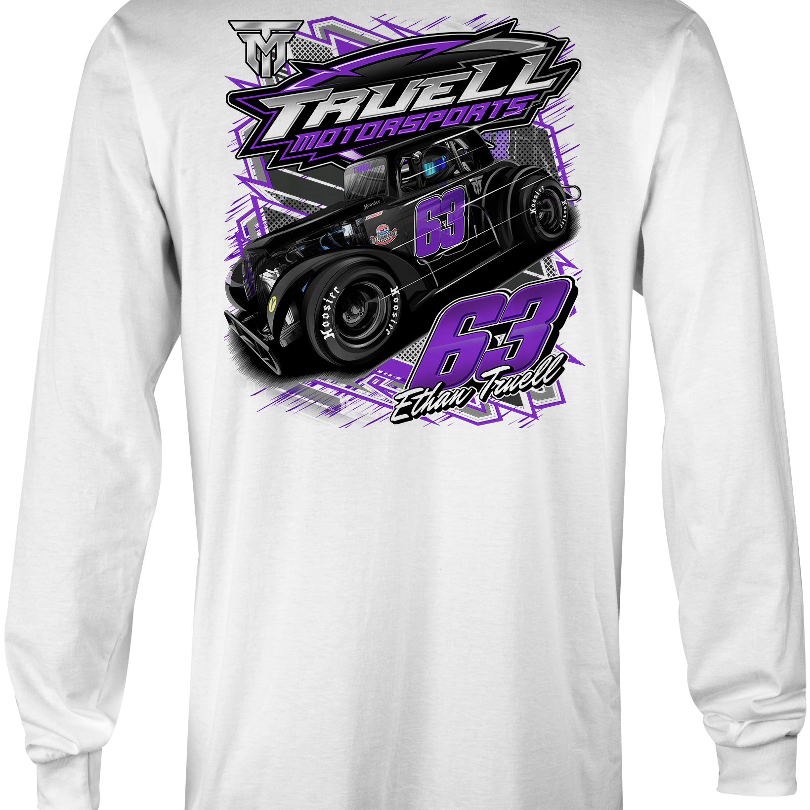 Ethan Truell Long Sleeves Black Acid Apparel