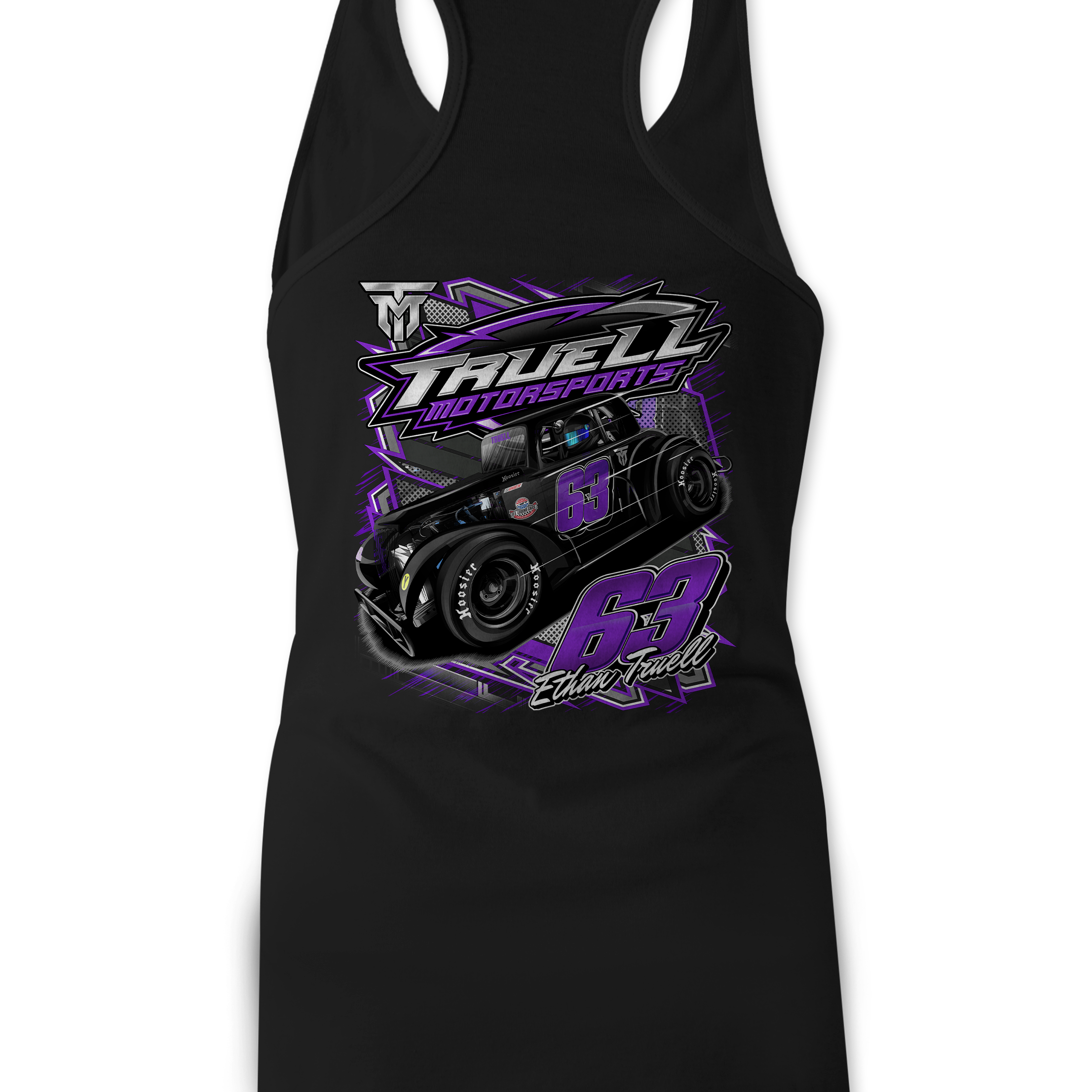 Ethan Truell Tank Tops Black Acid Apparel