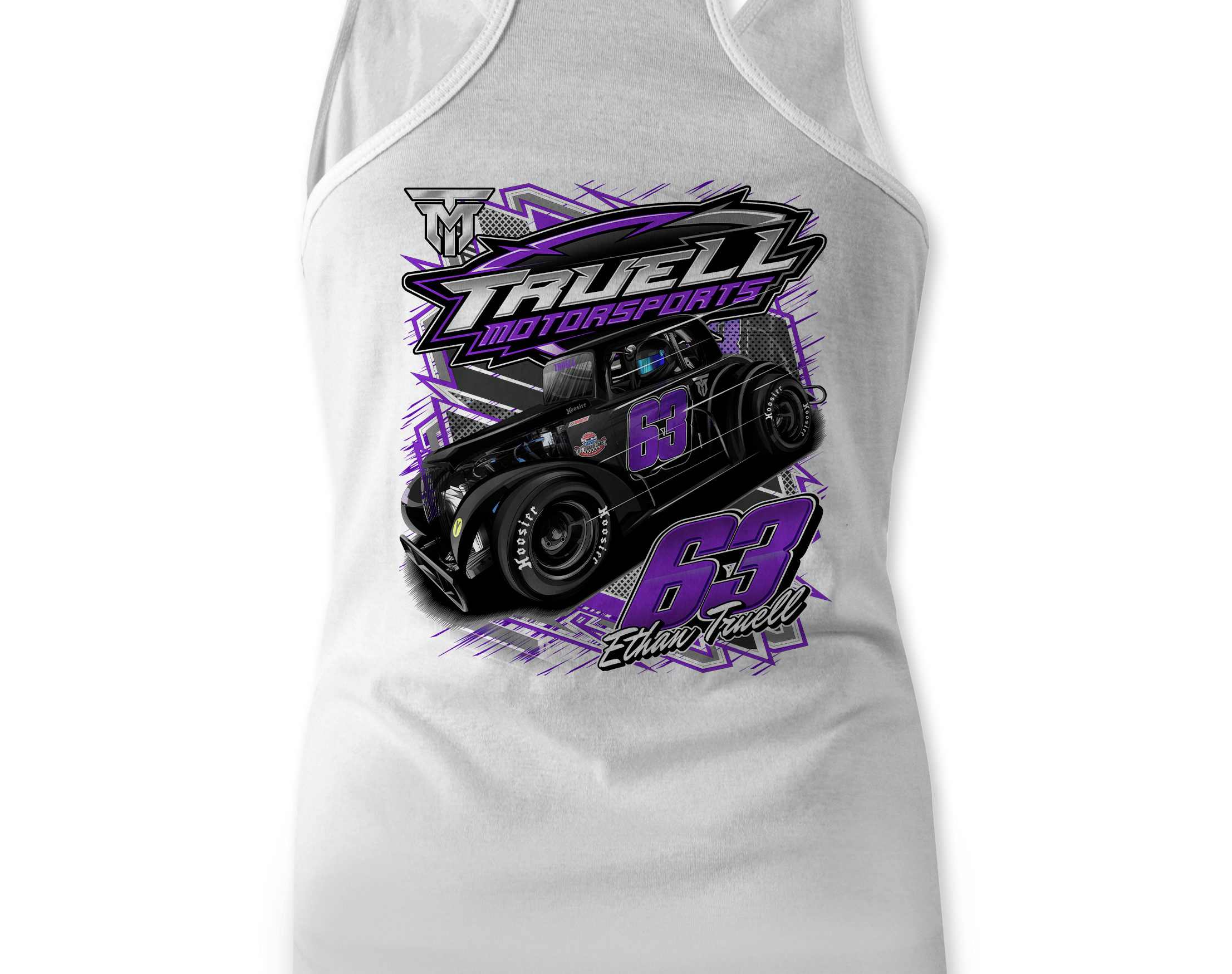 Ethan Truell Tank Tops Black Acid Apparel