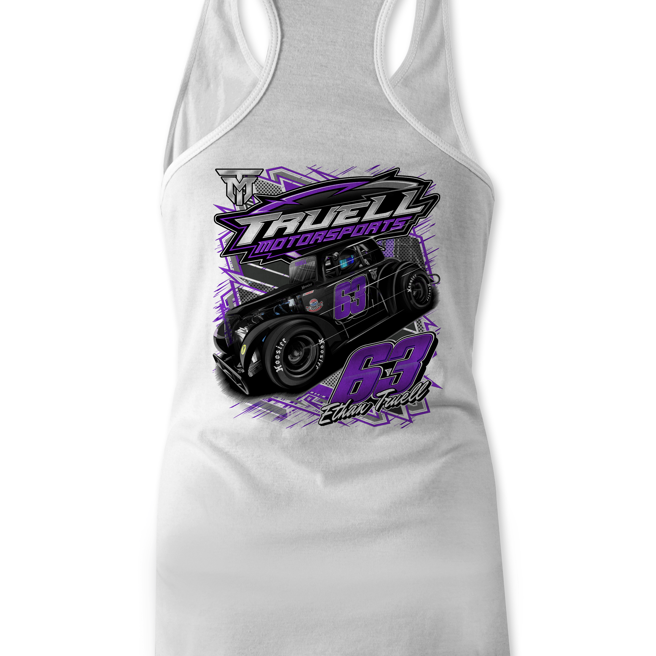 Ethan Truell Tank Tops Black Acid Apparel