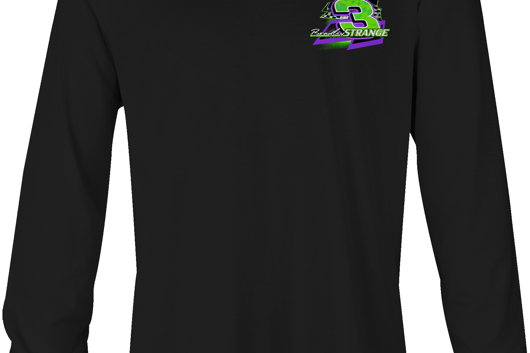 Bradley Strange Long Sleeves Black Acid Apparel