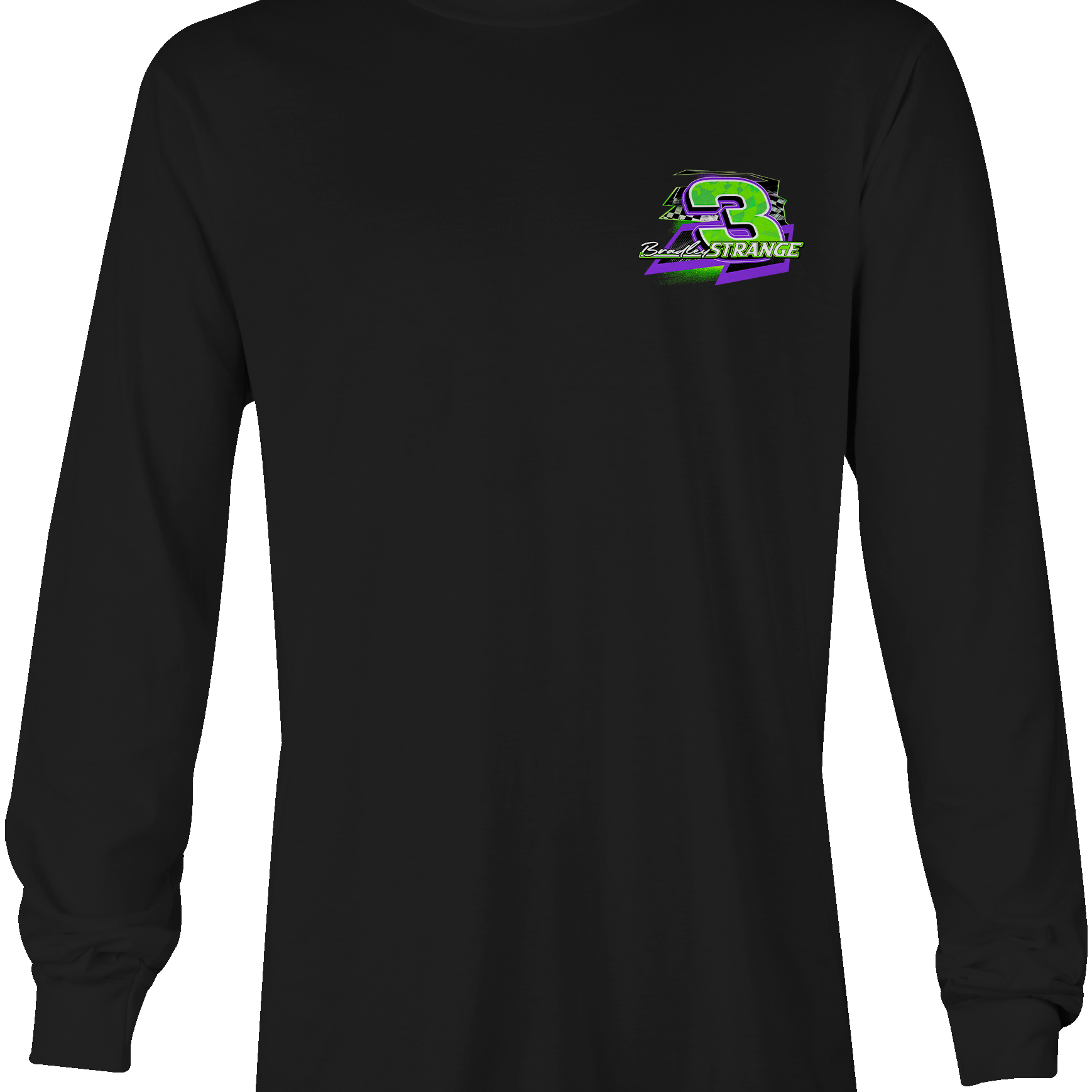 Bradley Strange Long Sleeves Black Acid Apparel