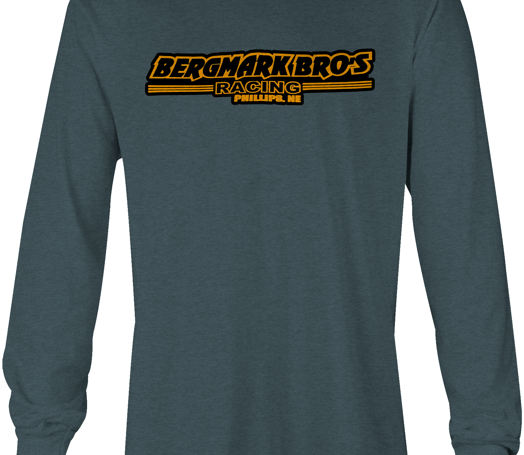 Bergmark Bro's Racing Long Sleeves Black Acid Apparel