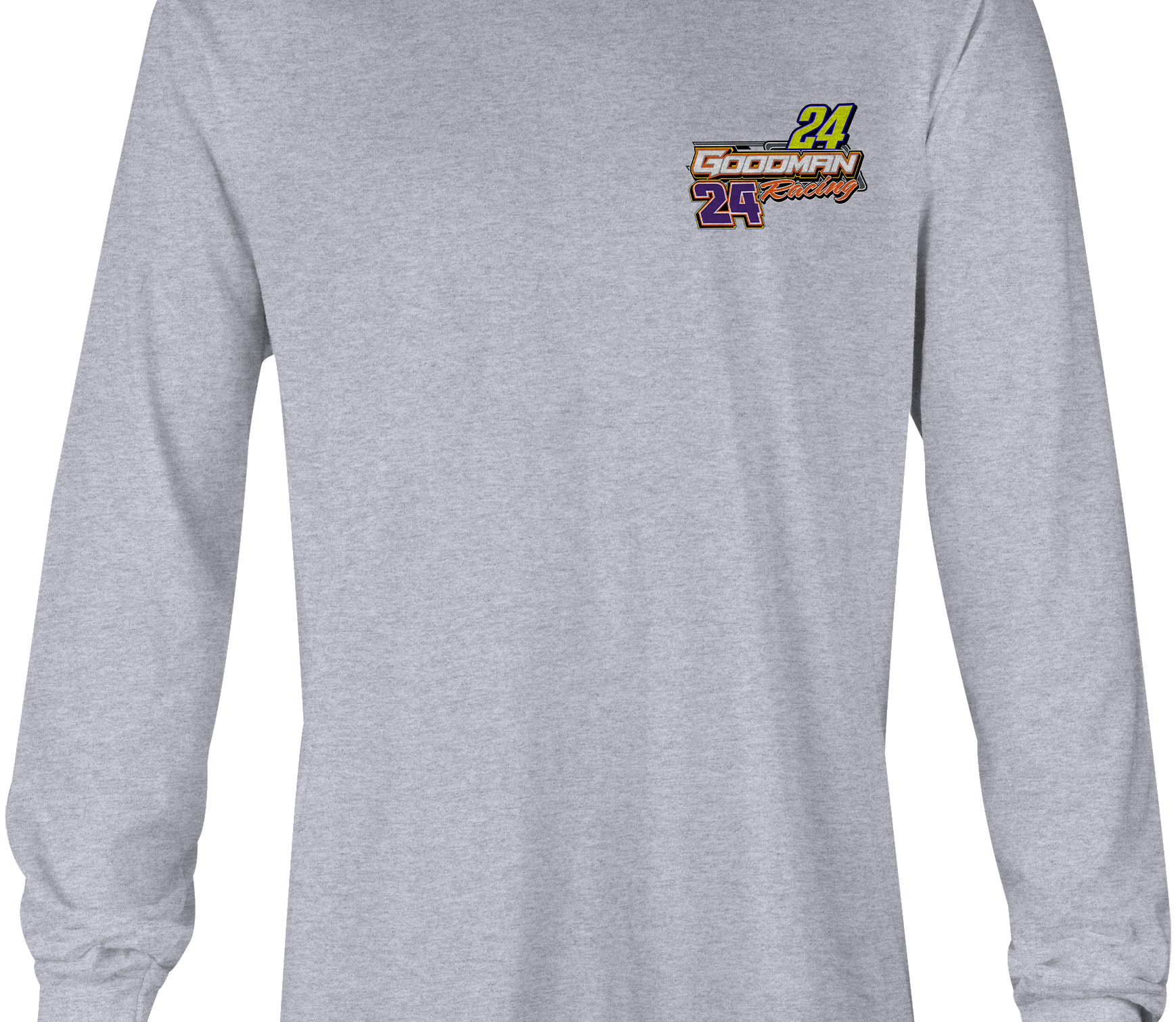 Goodman Racing Logo Goodman Racing Long Sleeves – Black Acid Apparel