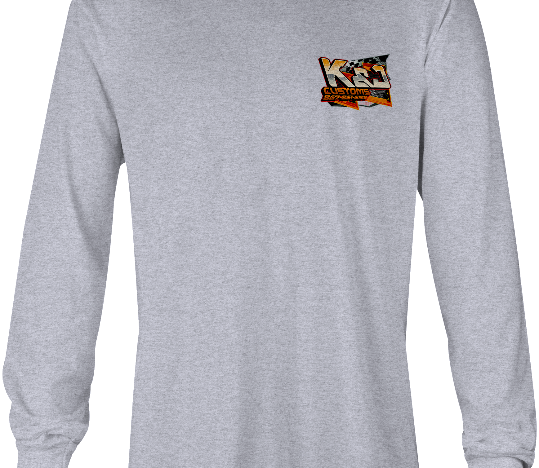 K&J Customs Long Sleeves Black Acid Apparel