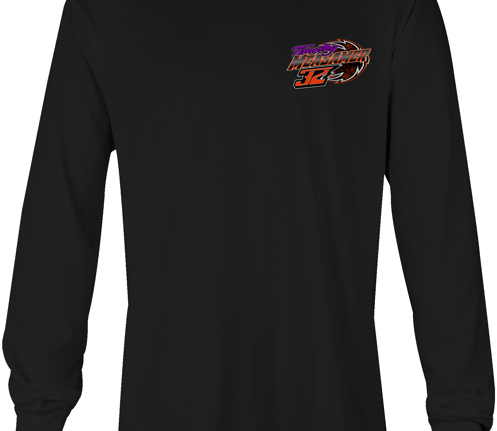 Timothy Measamer Long Sleeves Black Acid Apparel