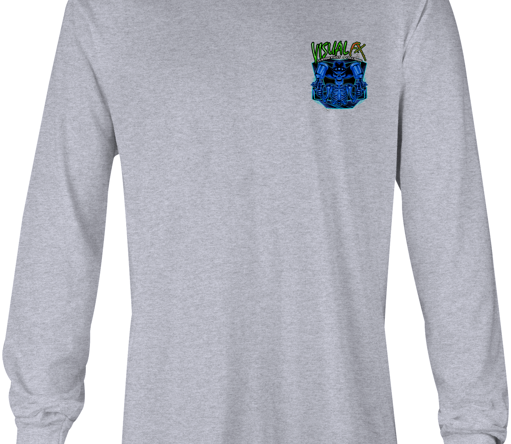 Visual FX Long Sleeves Black Acid Apparel