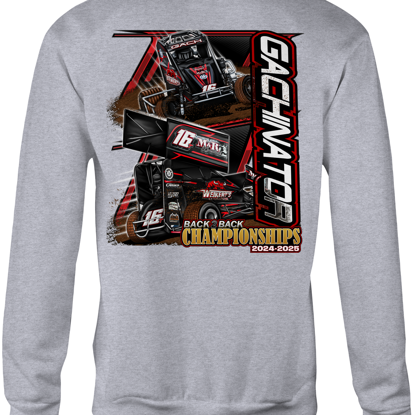 Trevor Gach 2025 Crewneck Sweatshirts