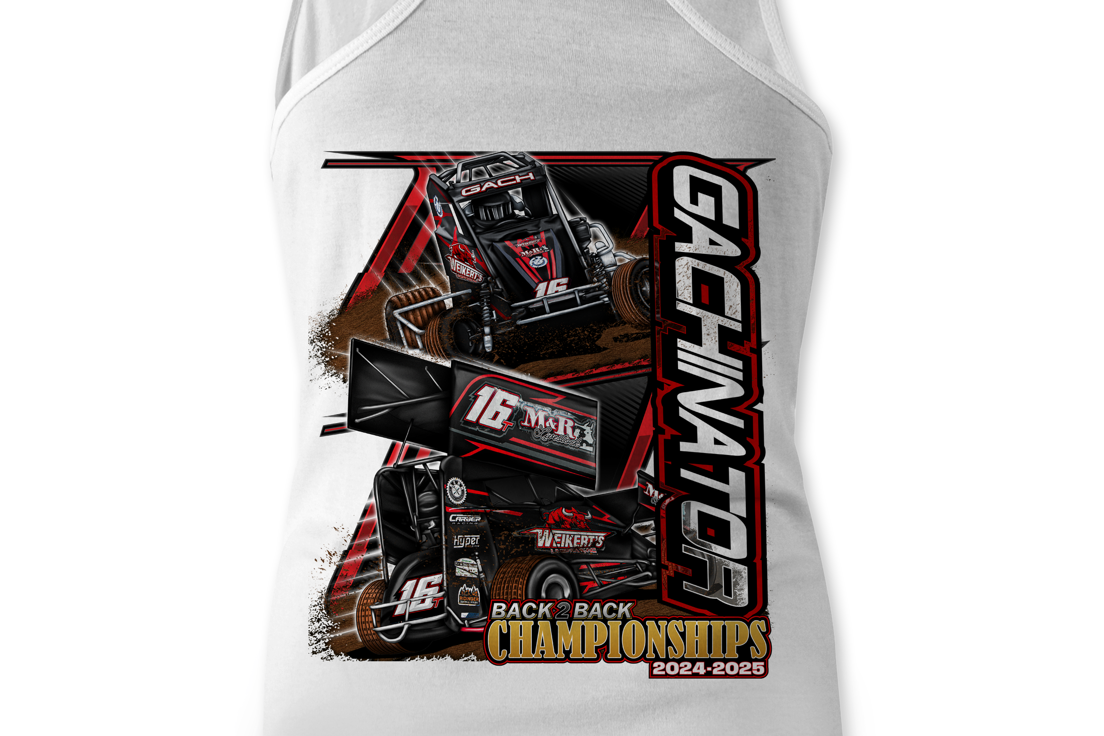 Trevor Gach 2025 Tank Tops