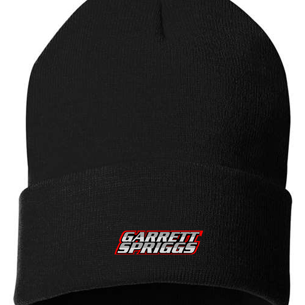 Garrett Spriggs Beanies Black Acid Apparel