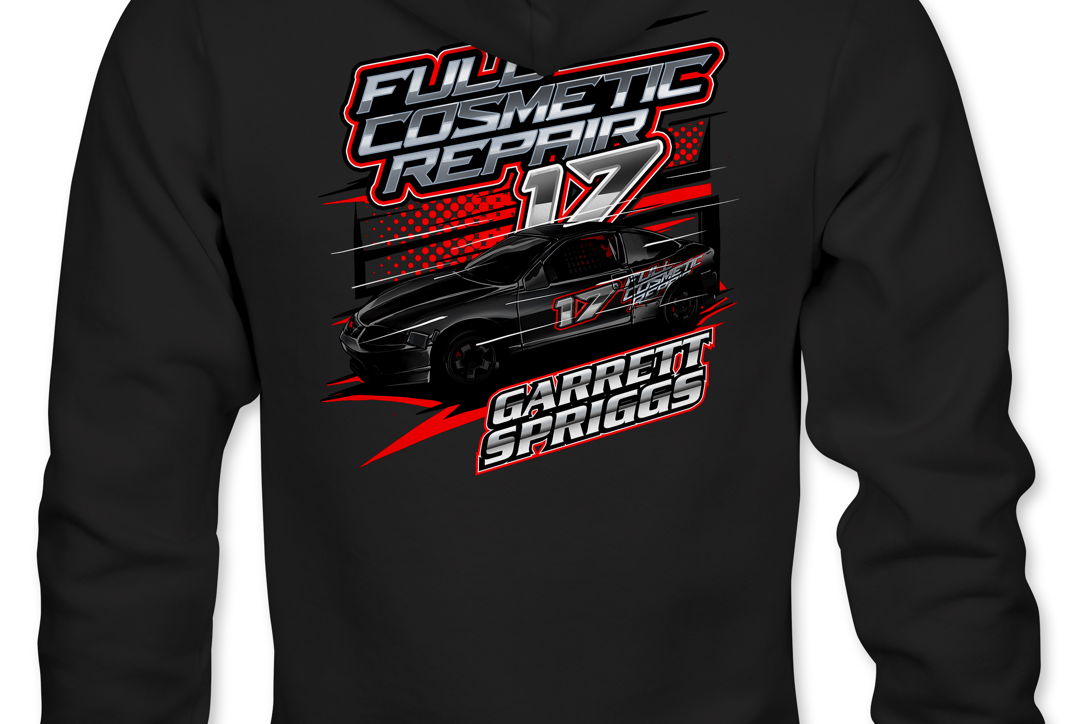 Garrett Spriggs Hoodies Black Acid Apparel