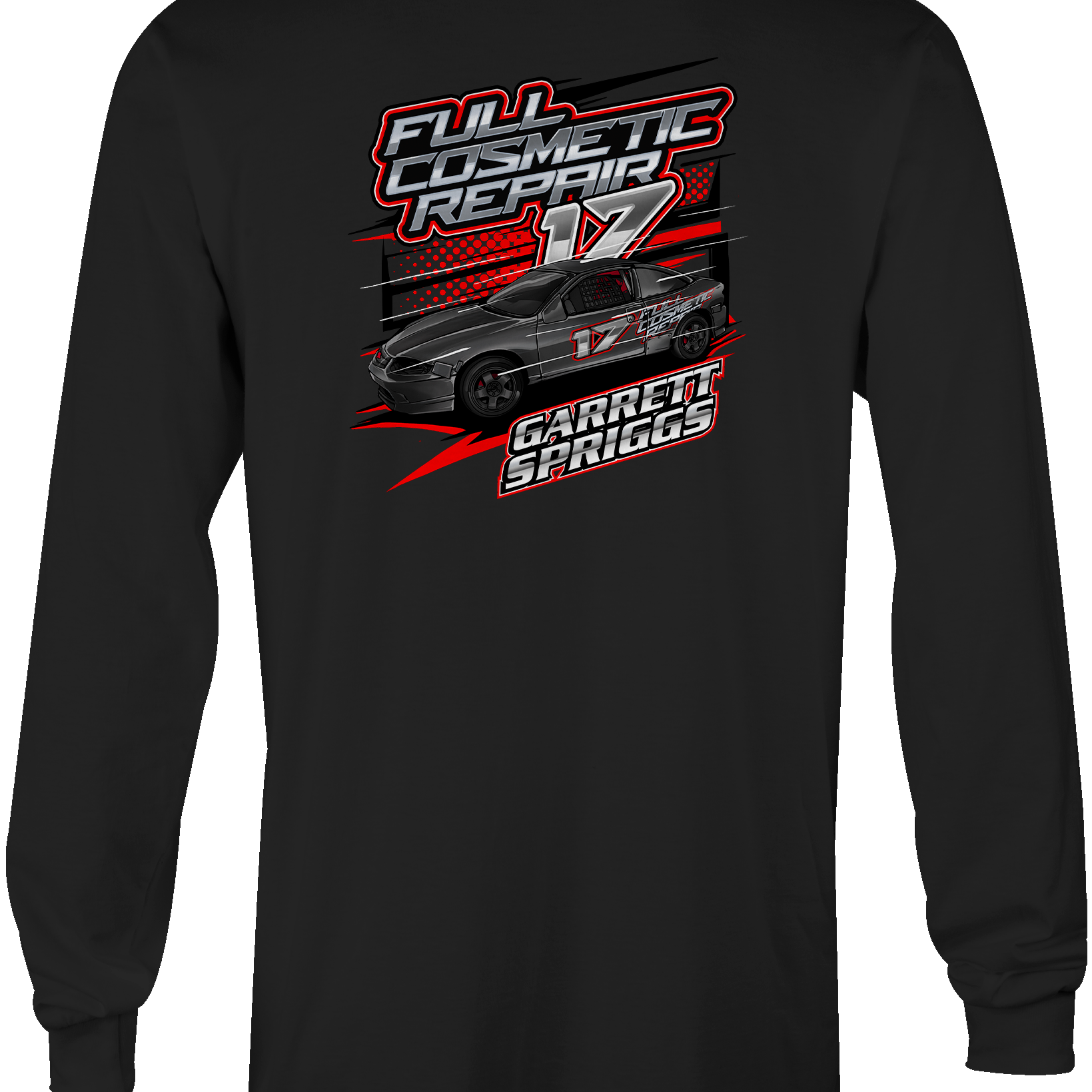 Garrett Spriggs Long Sleeves Black Acid Apparel