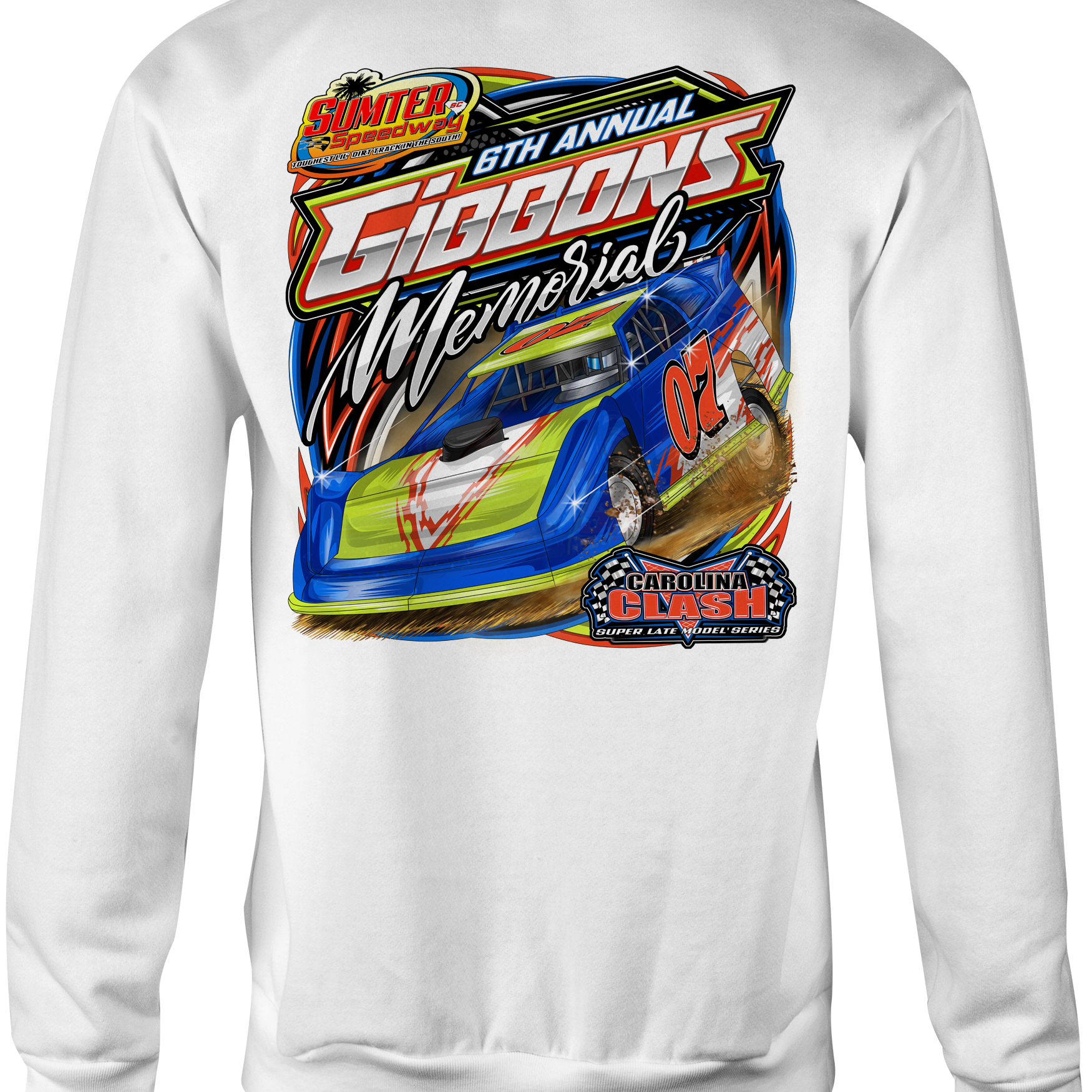 Sumter Speedway Gibbons Memorial 2025 Crewneck Sweatshirts