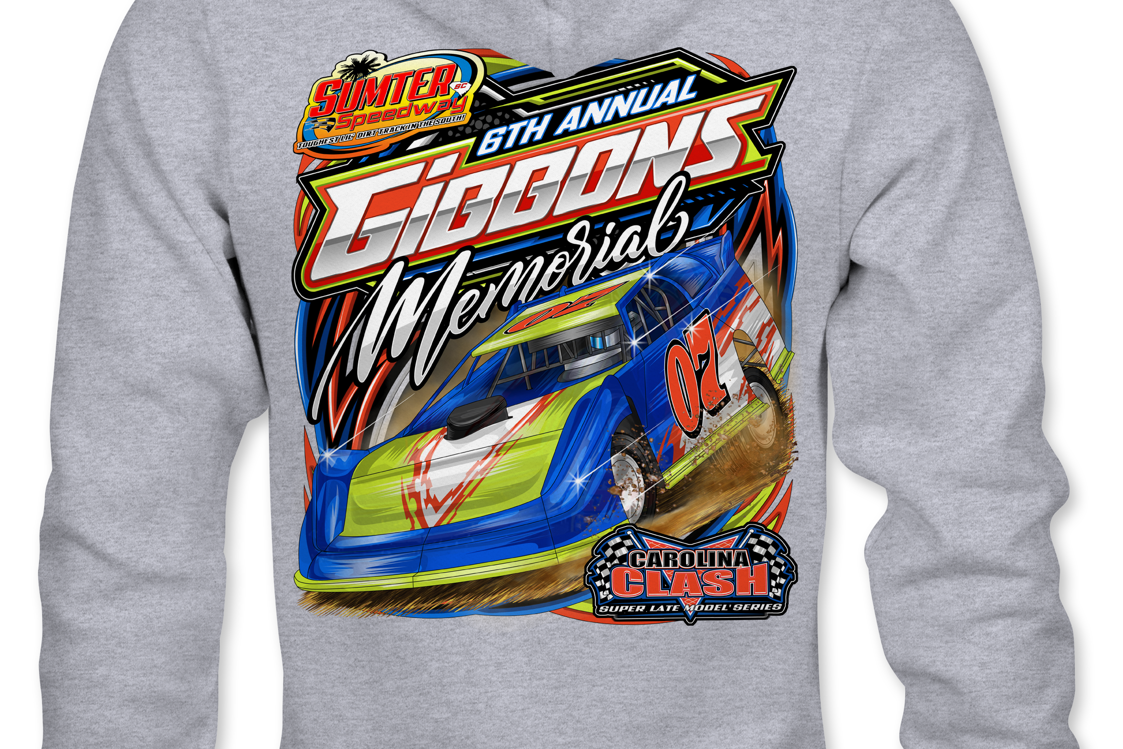 Sumter Speedway Gibbons Memorial 2025 Hoodies