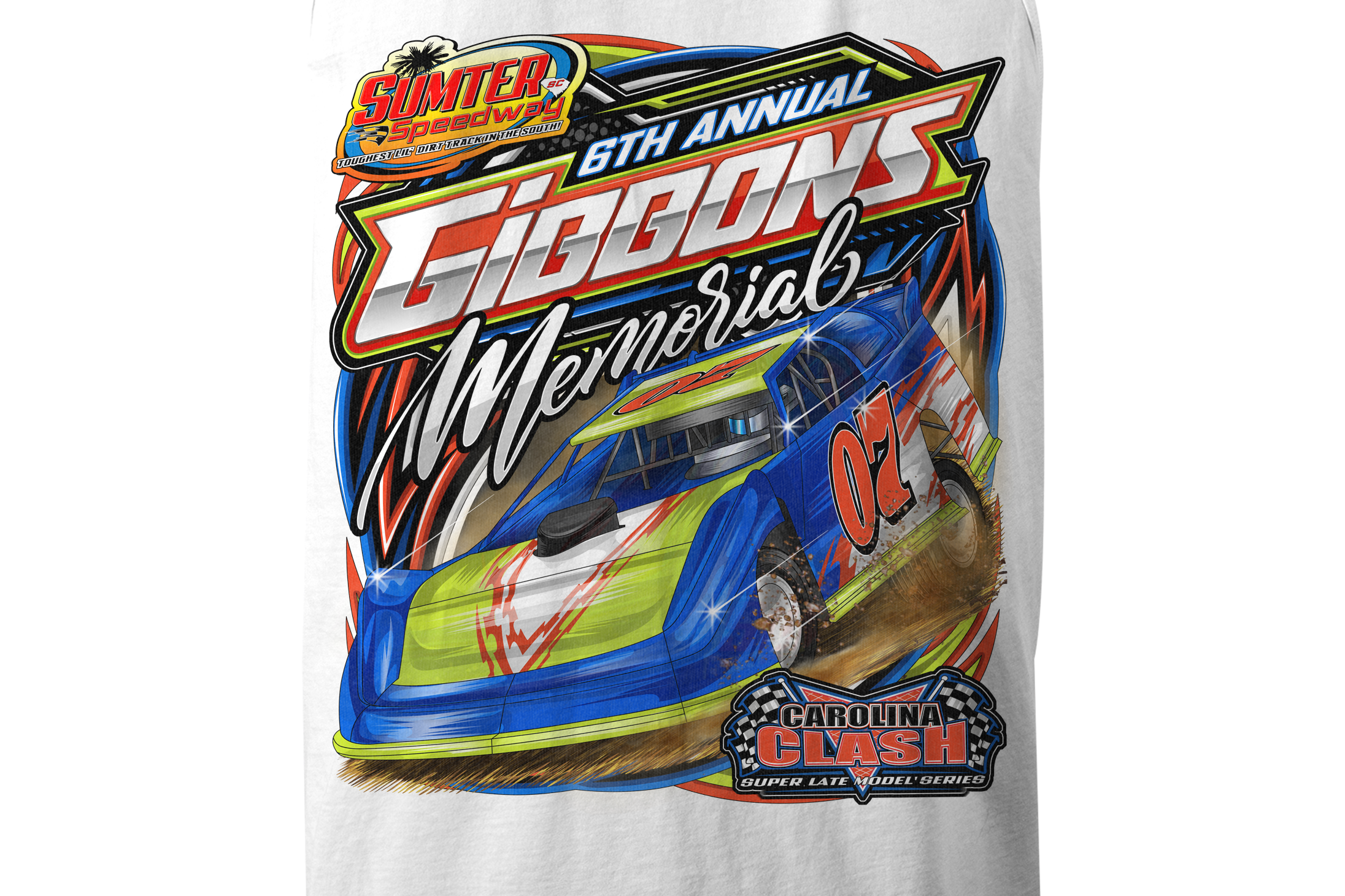 Sumter Speedway Gibbons Memorial 2025 Tank Tops