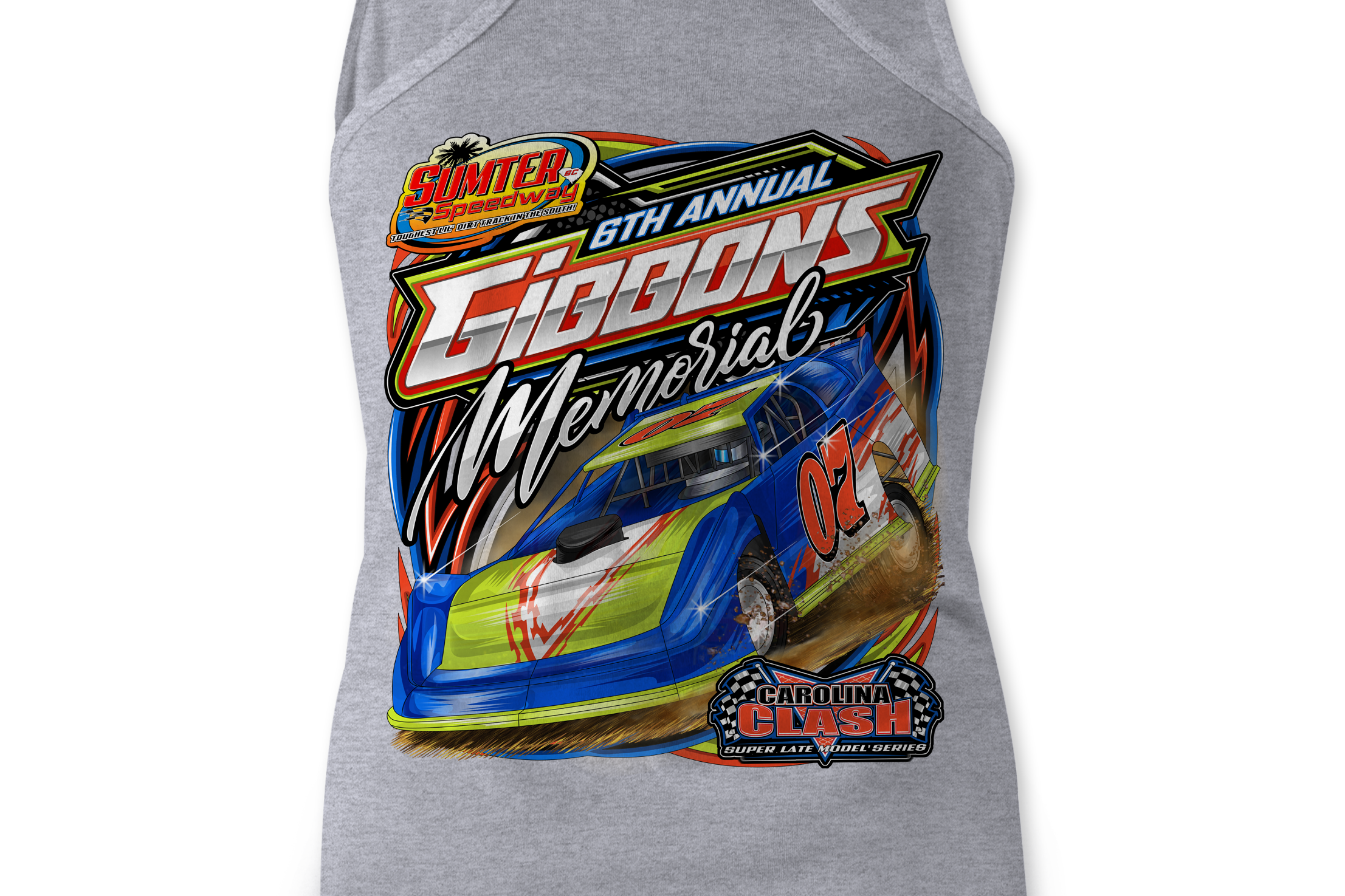 Sumter Speedway Gibbons Memorial 2025 Tank Tops