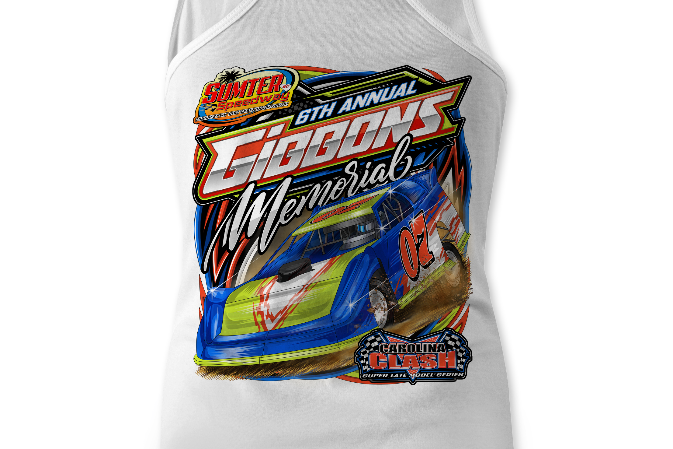 Sumter Speedway Gibbons Memorial 2025 Tank Tops