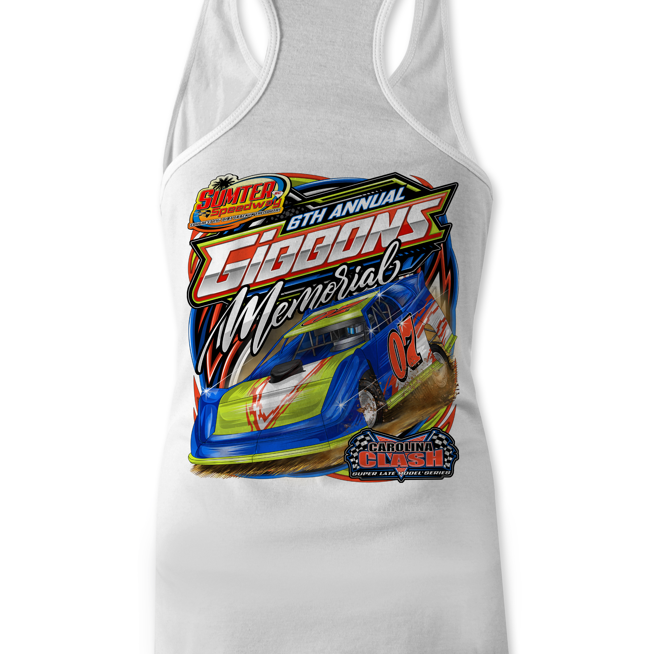 Sumter Speedway Gibbons Memorial 2025 Tank Tops