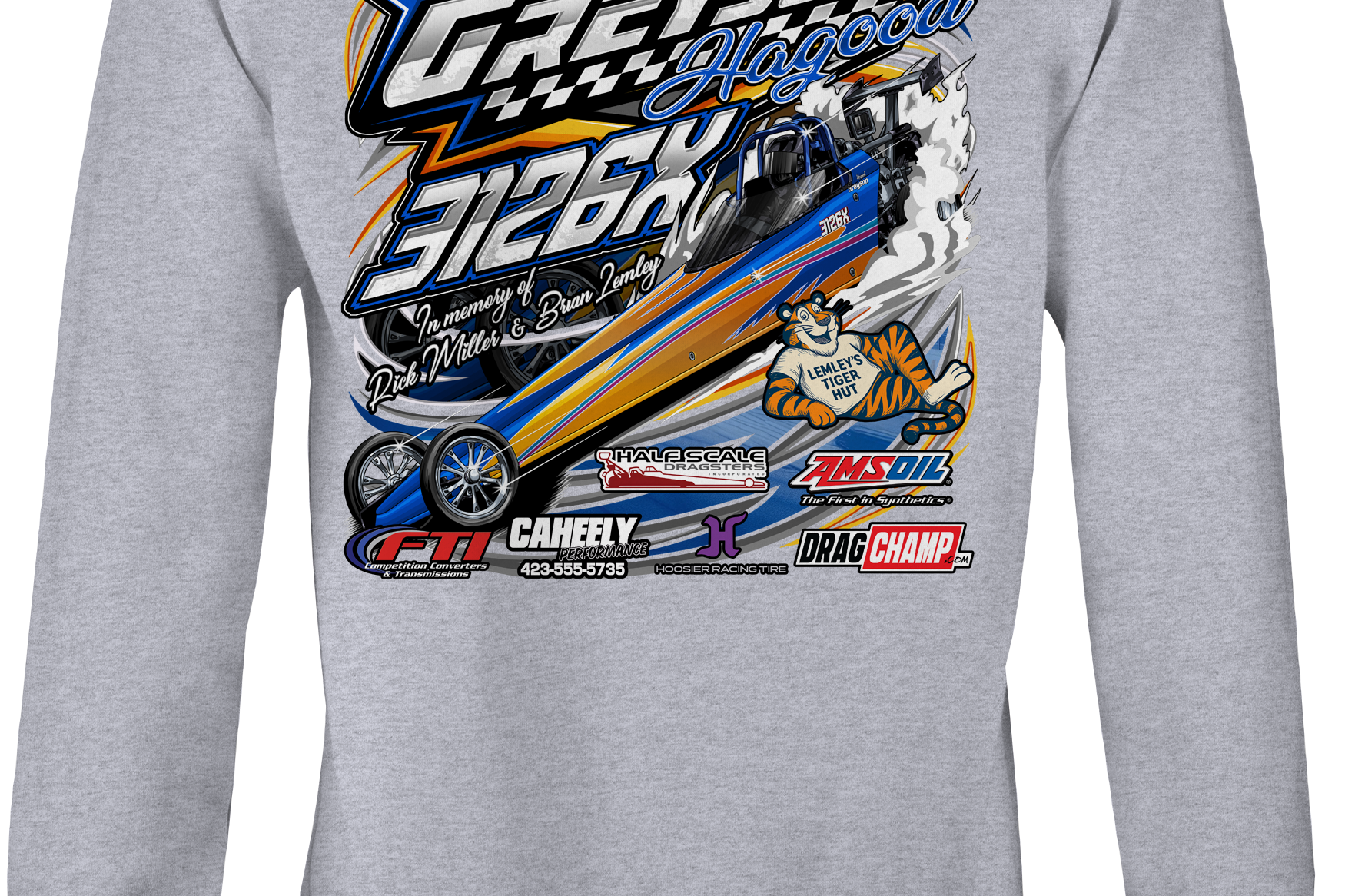 Hagood Racing 2025 Crewneck Sweatshirts