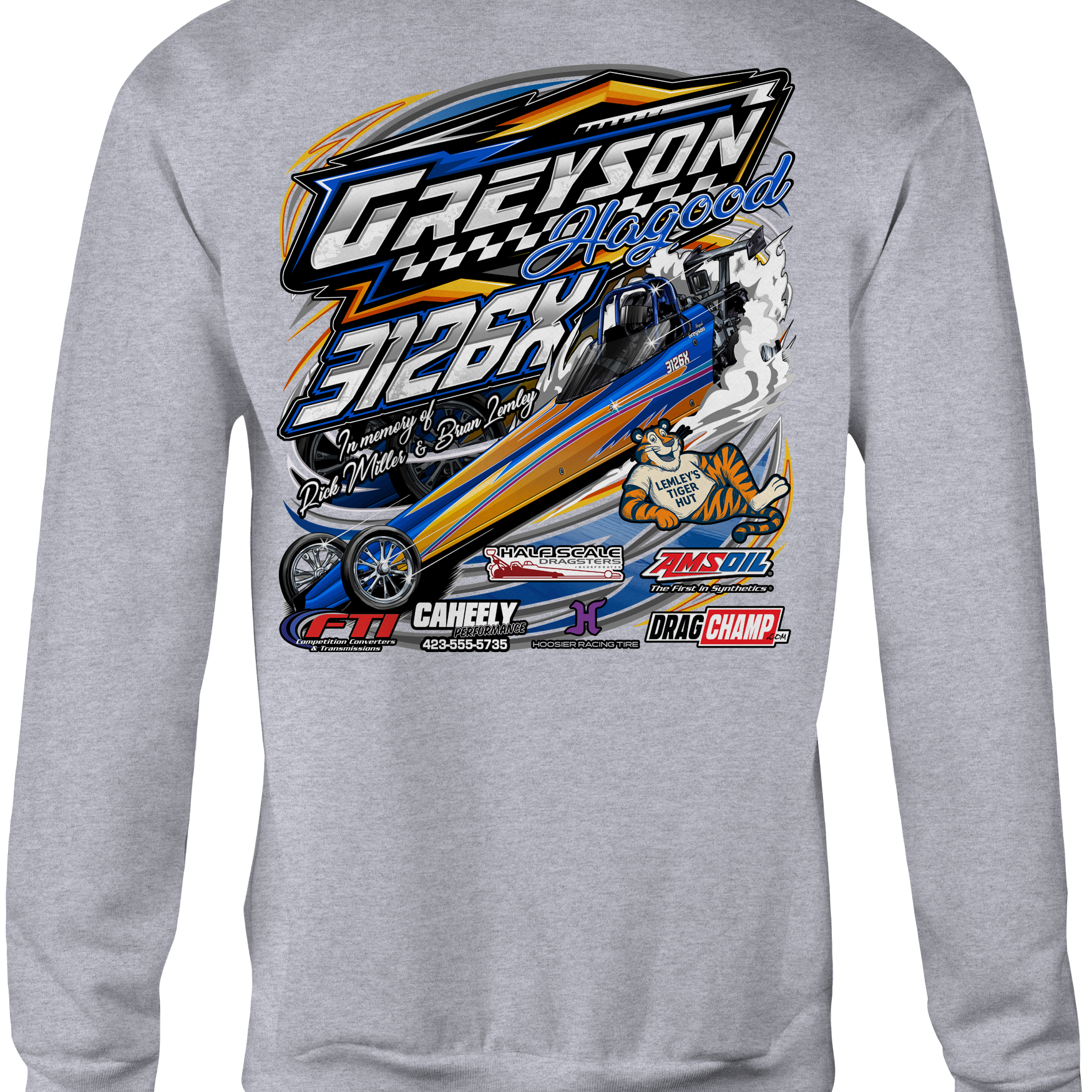 Hagood Racing 2025 Crewneck Sweatshirts
