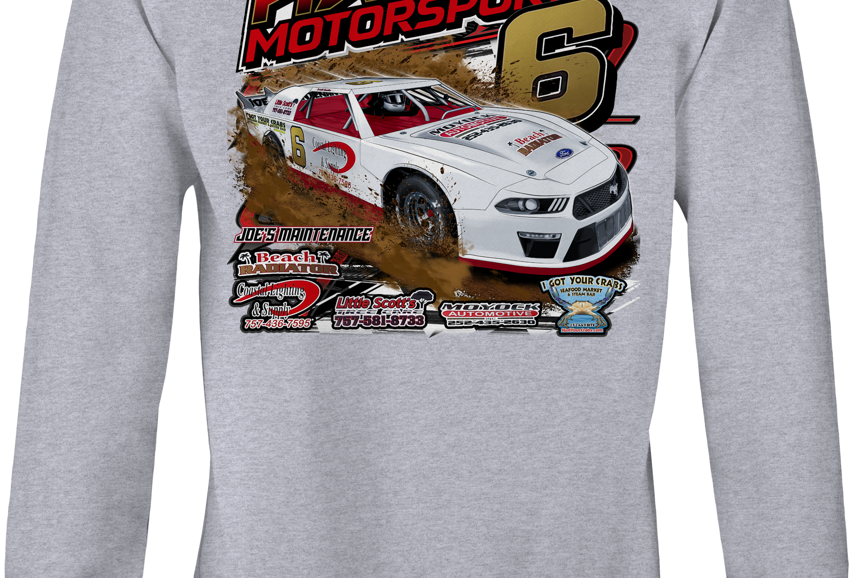 Hamlin Motorsports Crewneck Sweatshirts