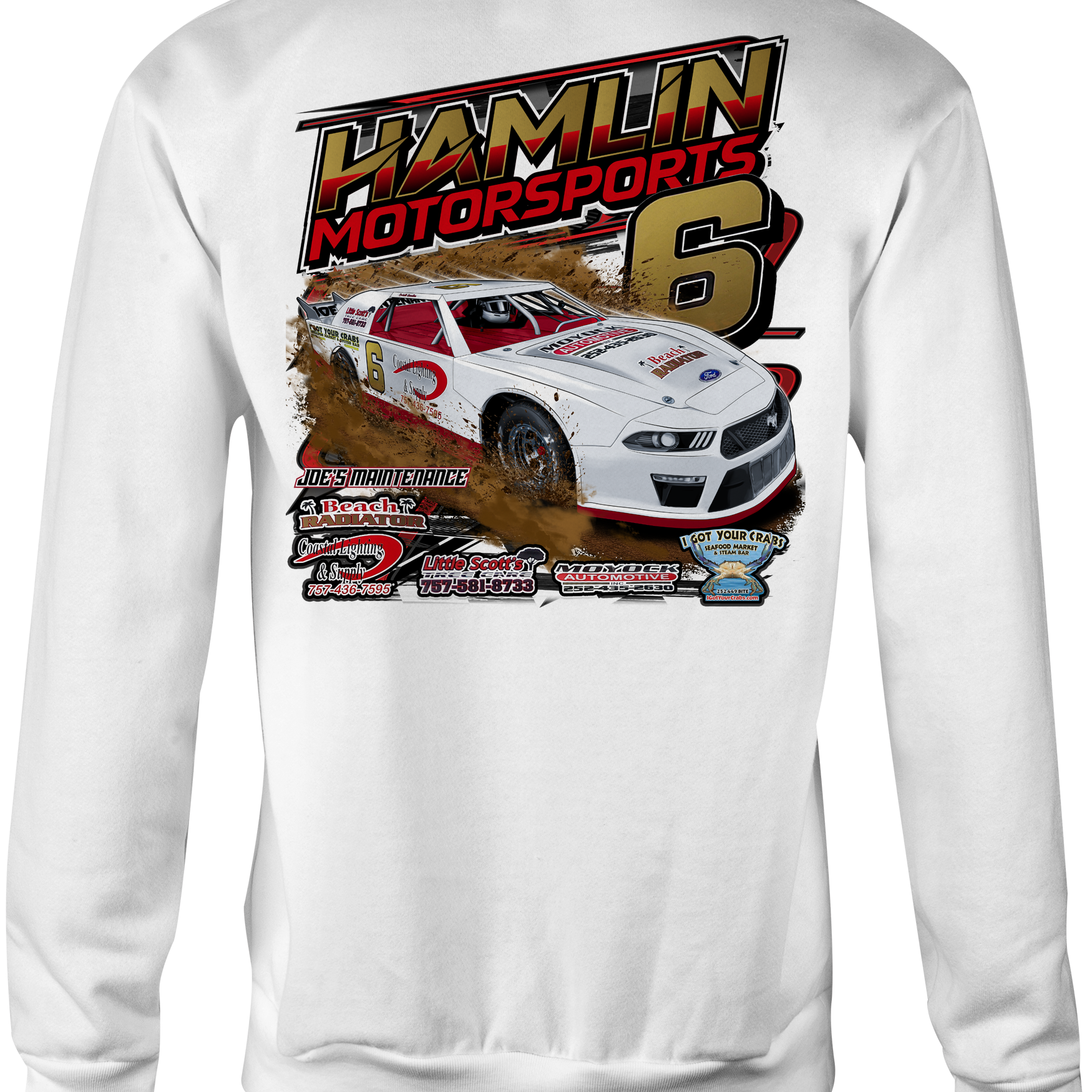 Hamlin Motorsports Crewneck Sweatshirts