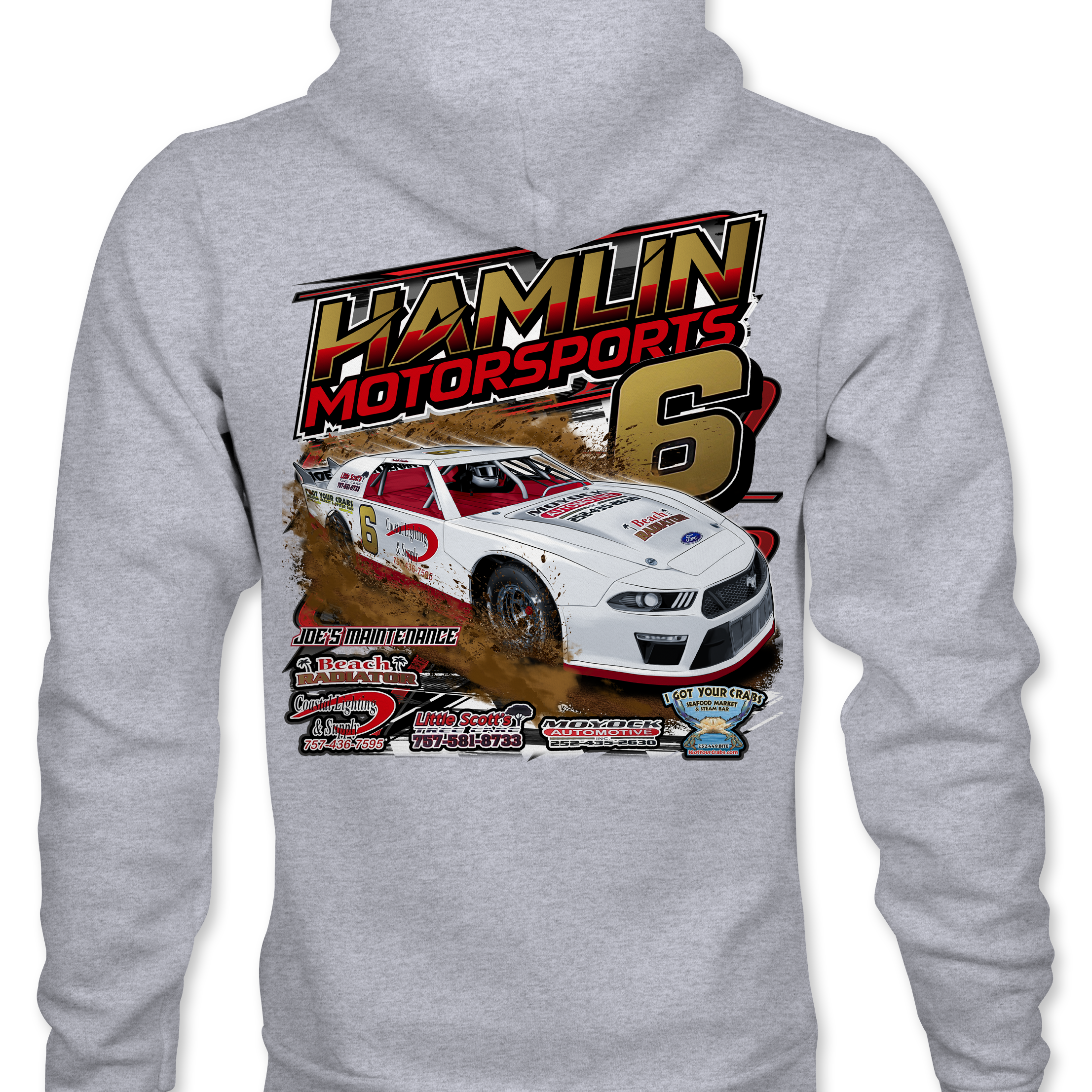 Hamlin Motorsports Hoodies