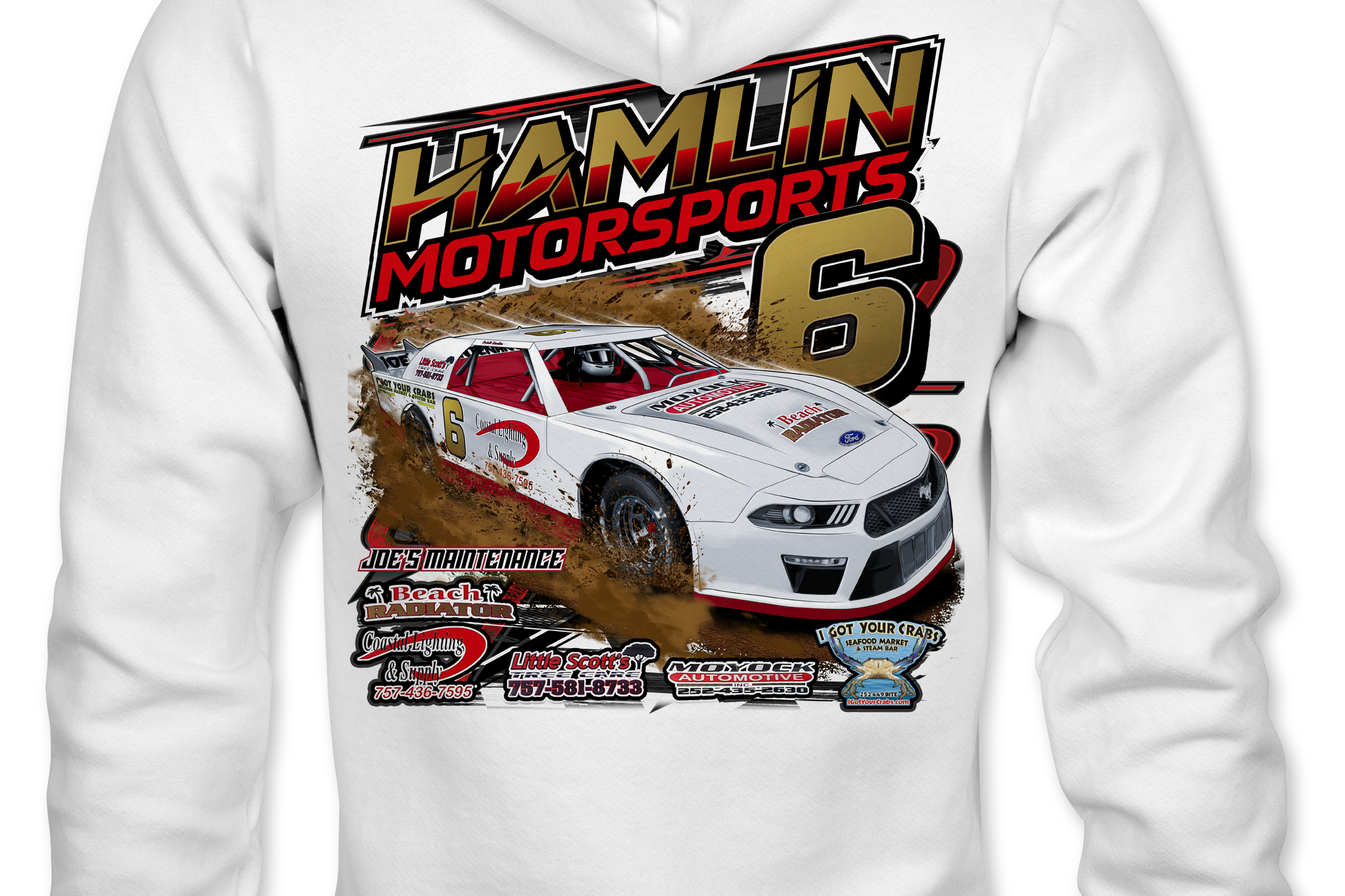 Hamlin Motorsports Hoodies