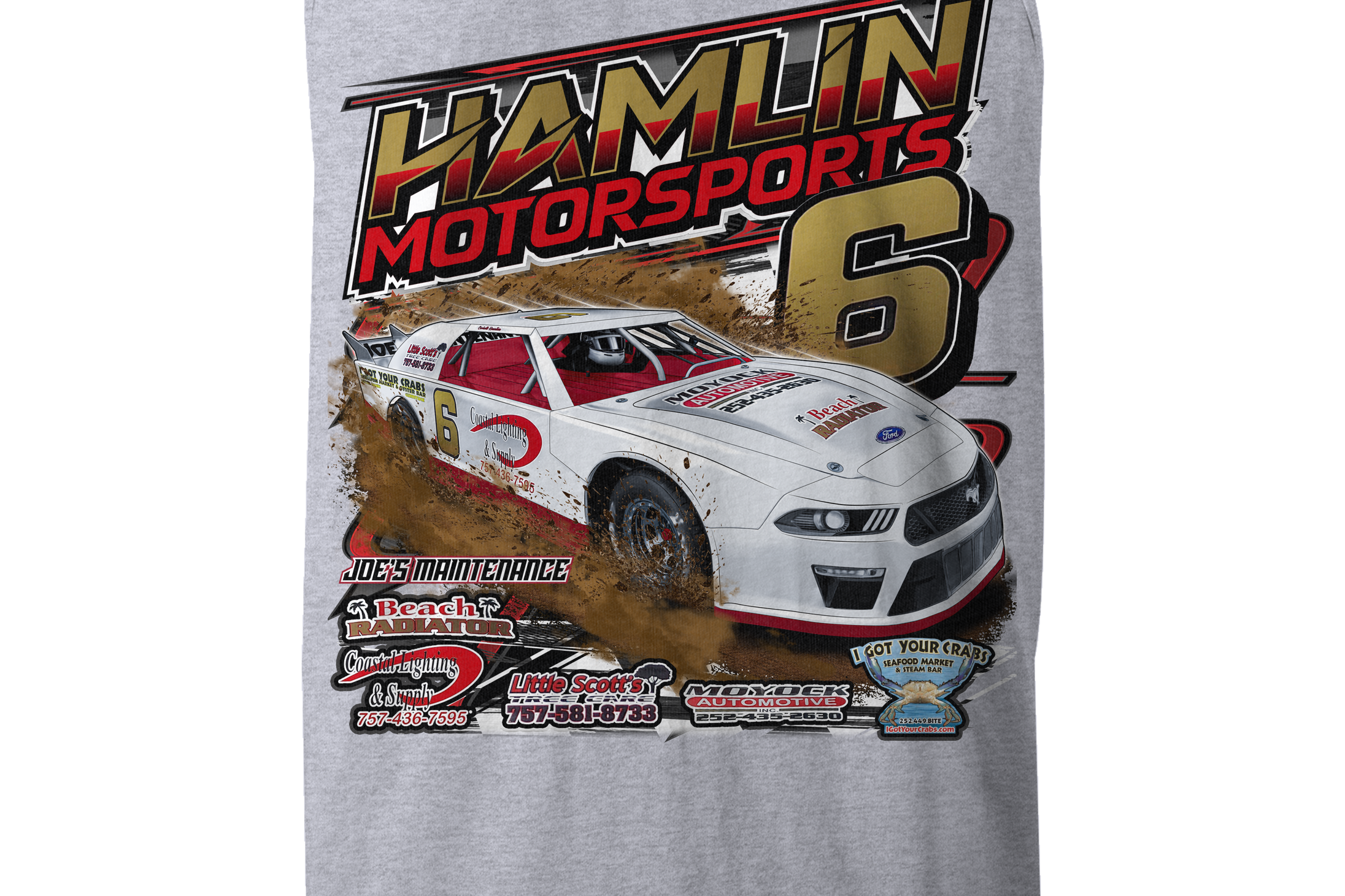 Hamlin Motorsports Tank Tops